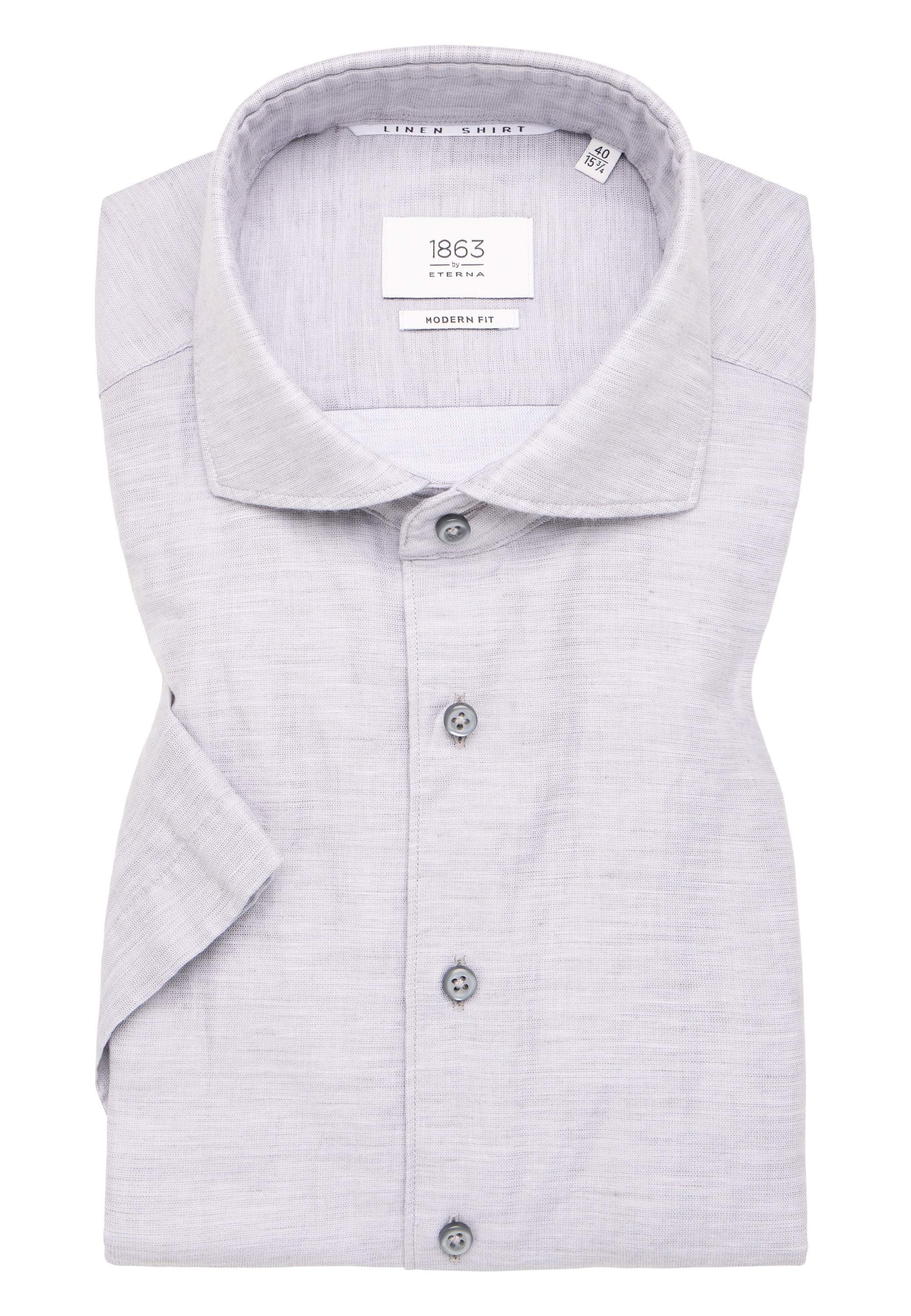 Eterna Kurzarmhemd »MODERN FIT«, EASY IRON (bügelleicht)