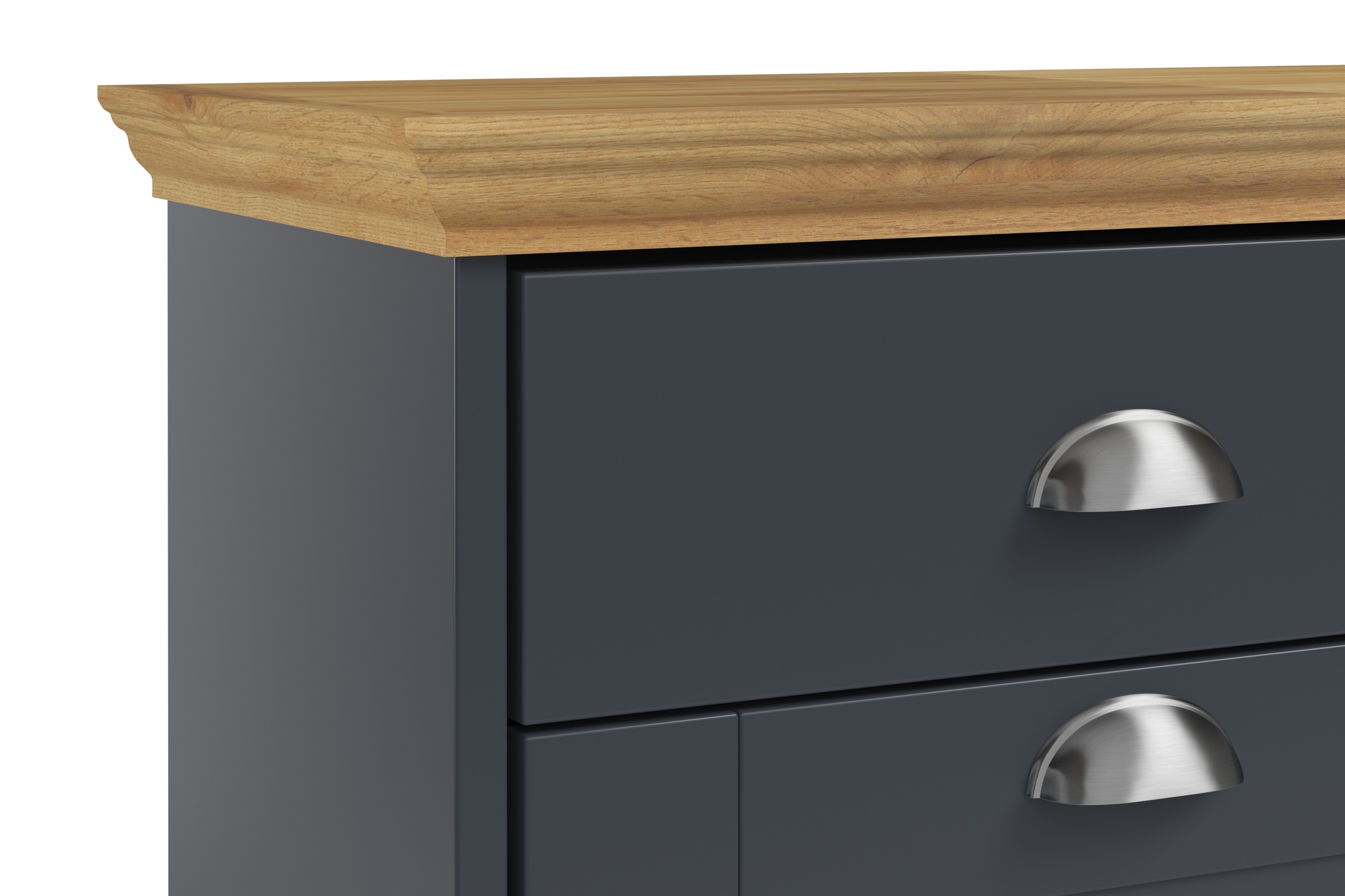 Home affaire Schuhschrank »Motala«, mit 2 Klappen u. 1 Schublade, Platz für 12-14 paar Schuhe, Höhe 105 cm