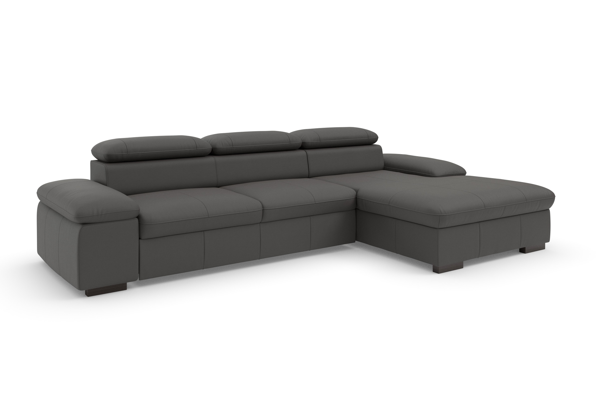 Home affaire Ecksofa »Alberto L-Form«, mit Kopfteilverstellung, wahlweise mit Bettfunktion