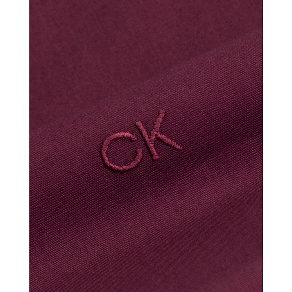 Calvin Klein Langarmhemd »POPLIN STRETCH SLIM SHIRT«
