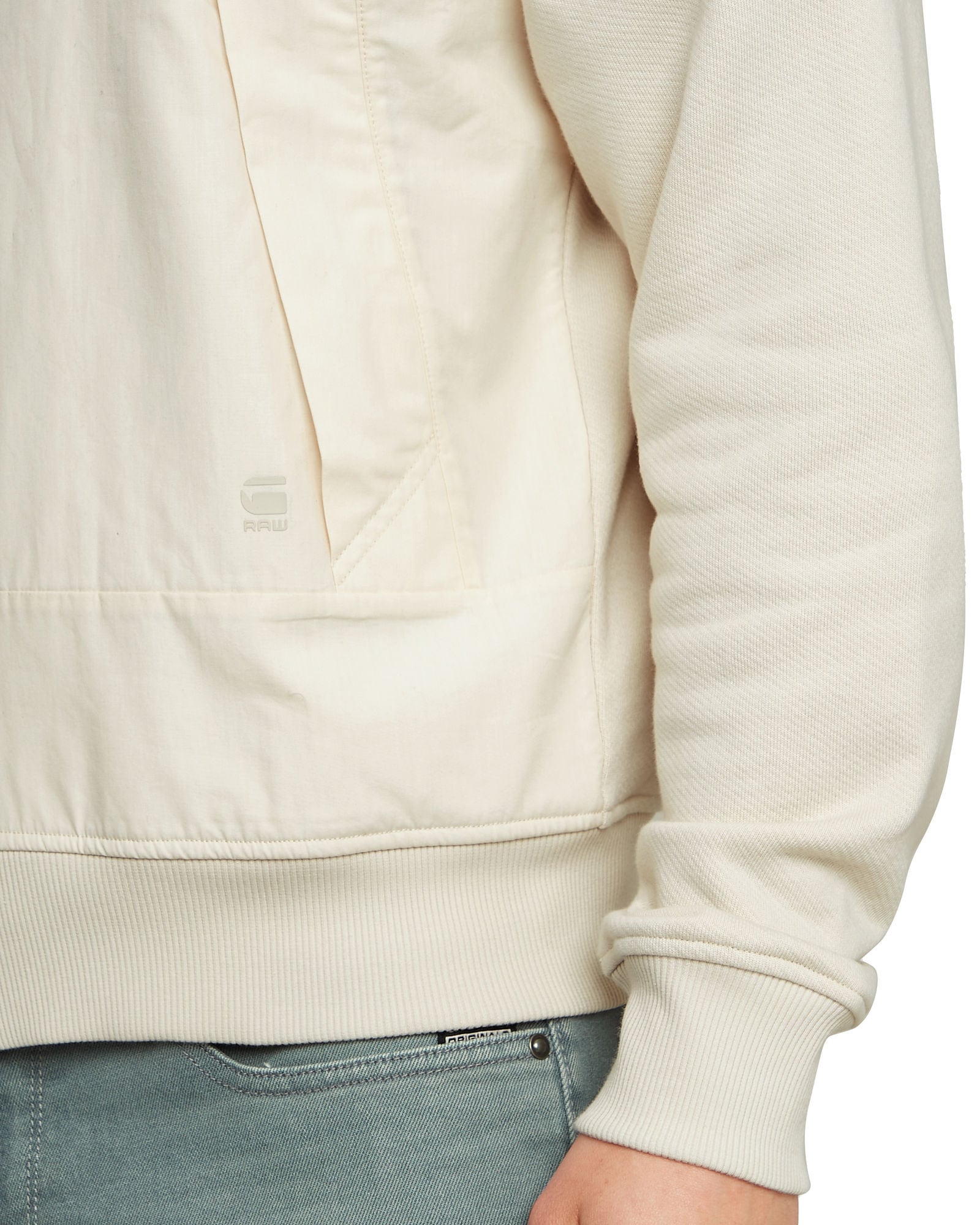 G-STAR Longpullover »Woven Mix Relaxed Sweatshirt«