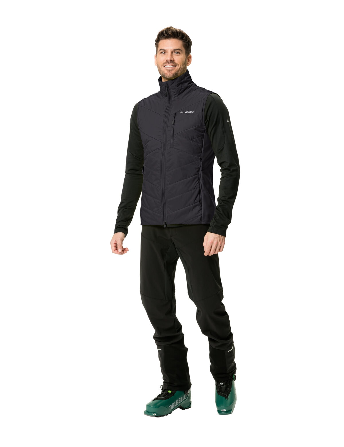 VAUDE Steppweste »Men's Sesvenna Vest IV« leichte Wärmeschicht, geringes Packmaß, wasserabweisende Ausrüstung
