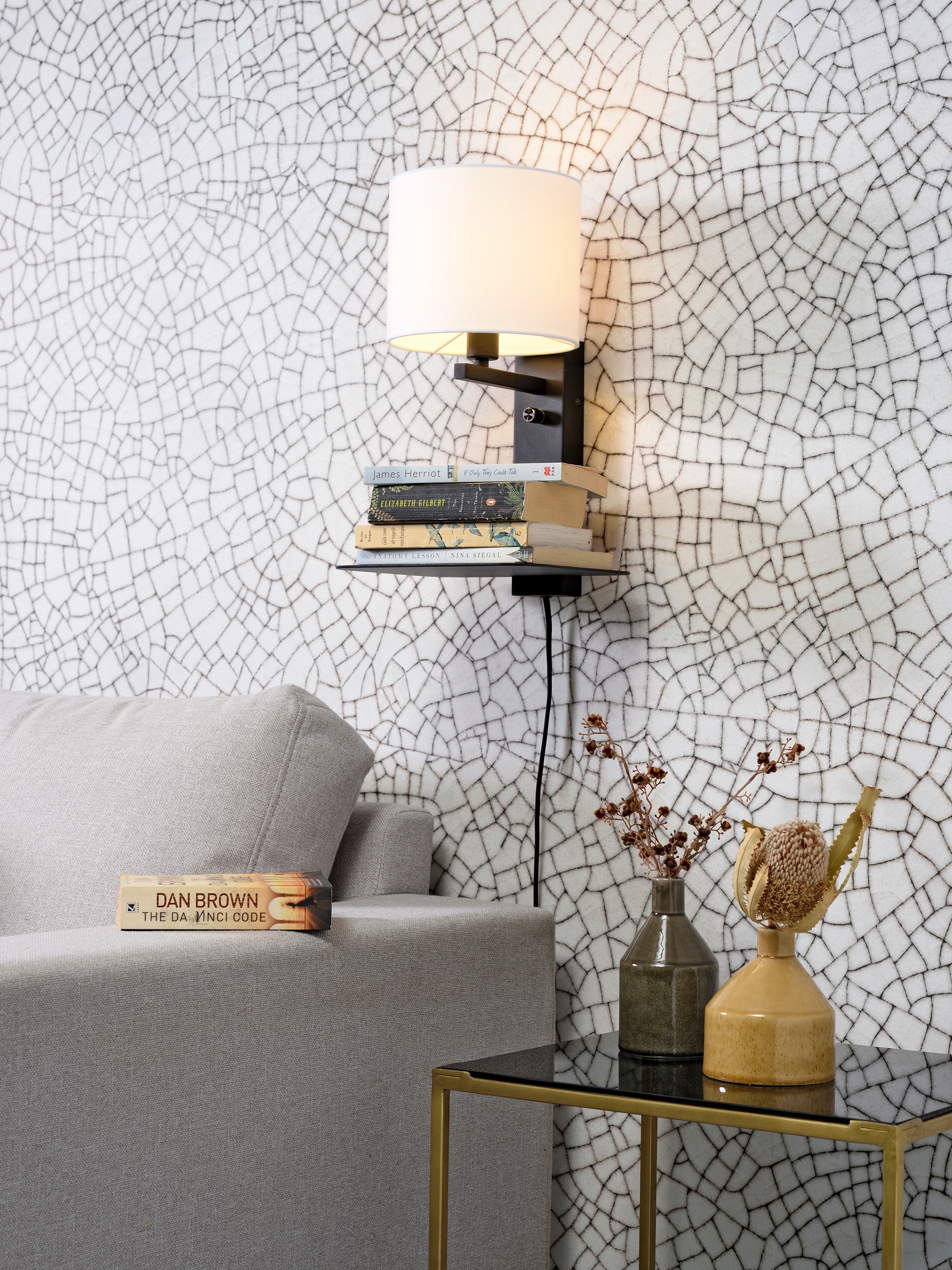 it's About RoMi Wandleuchte »Florence«, 1 flammig, Leuchtmittel E14   LED w günstig online kaufen