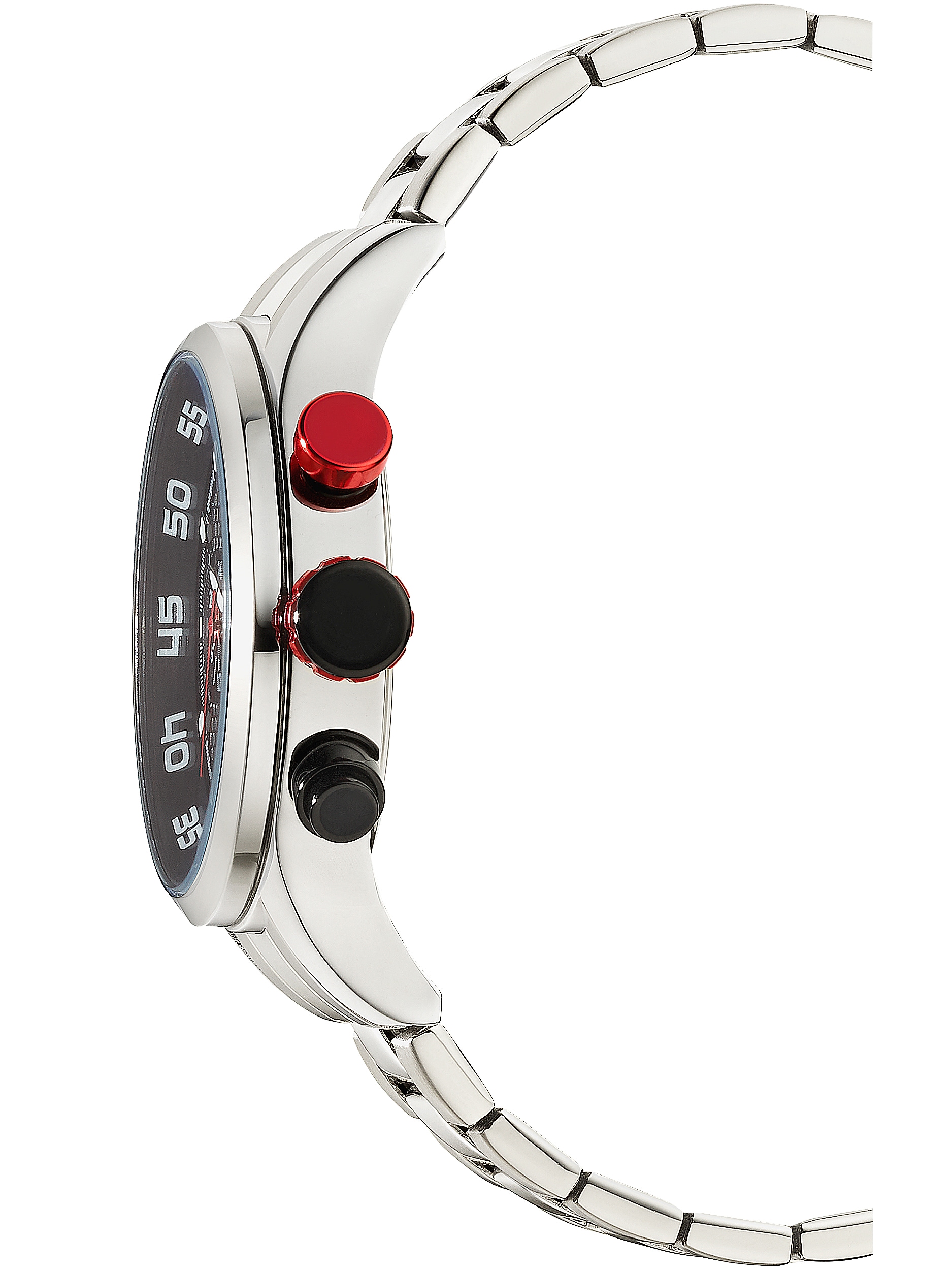Firetti Multifunktionsuhr »active spirit« Quarzuhr, Armbanduhr, Herrenuhr, Edelstahlarmband, analog, Tag