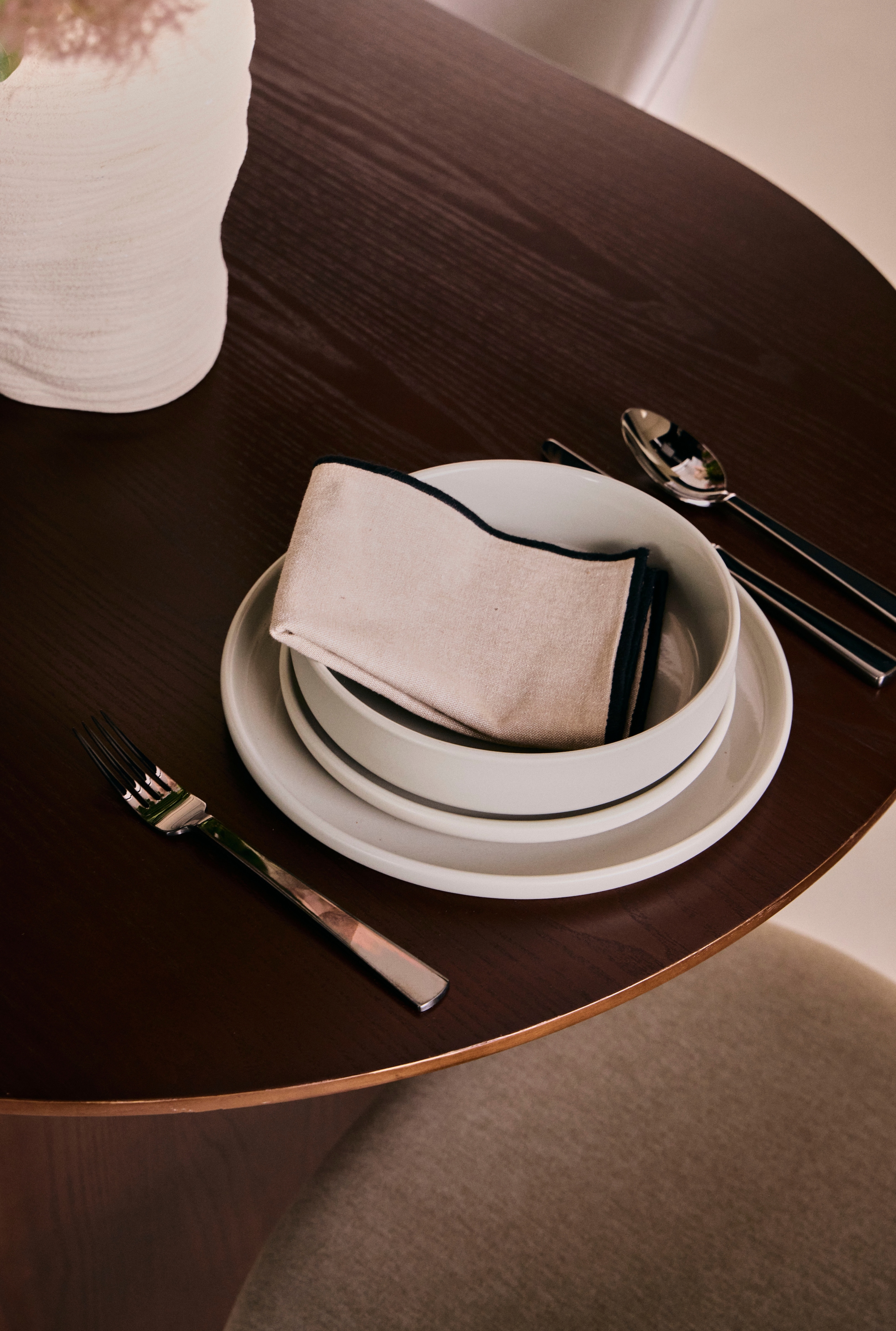 LeGer Home by Lena Gercke Tafelservice »Geschirr-Set, Service Belli«, (Set, 12 tlg.), runde Form, Scandi Style, 12 Teile, für 4 Personen