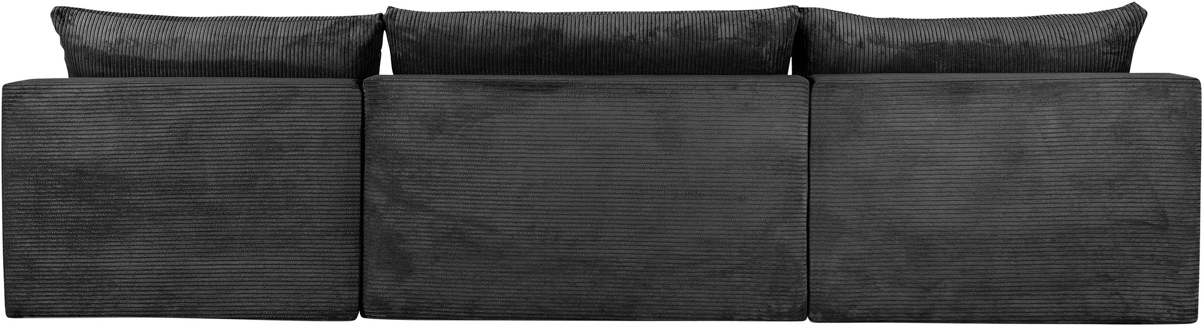 COLLECTION AB Wohnlandschaft »Josy«, inkl. Bettfunktion, Bettkasten, mit 3 extra großen Rückenkissen