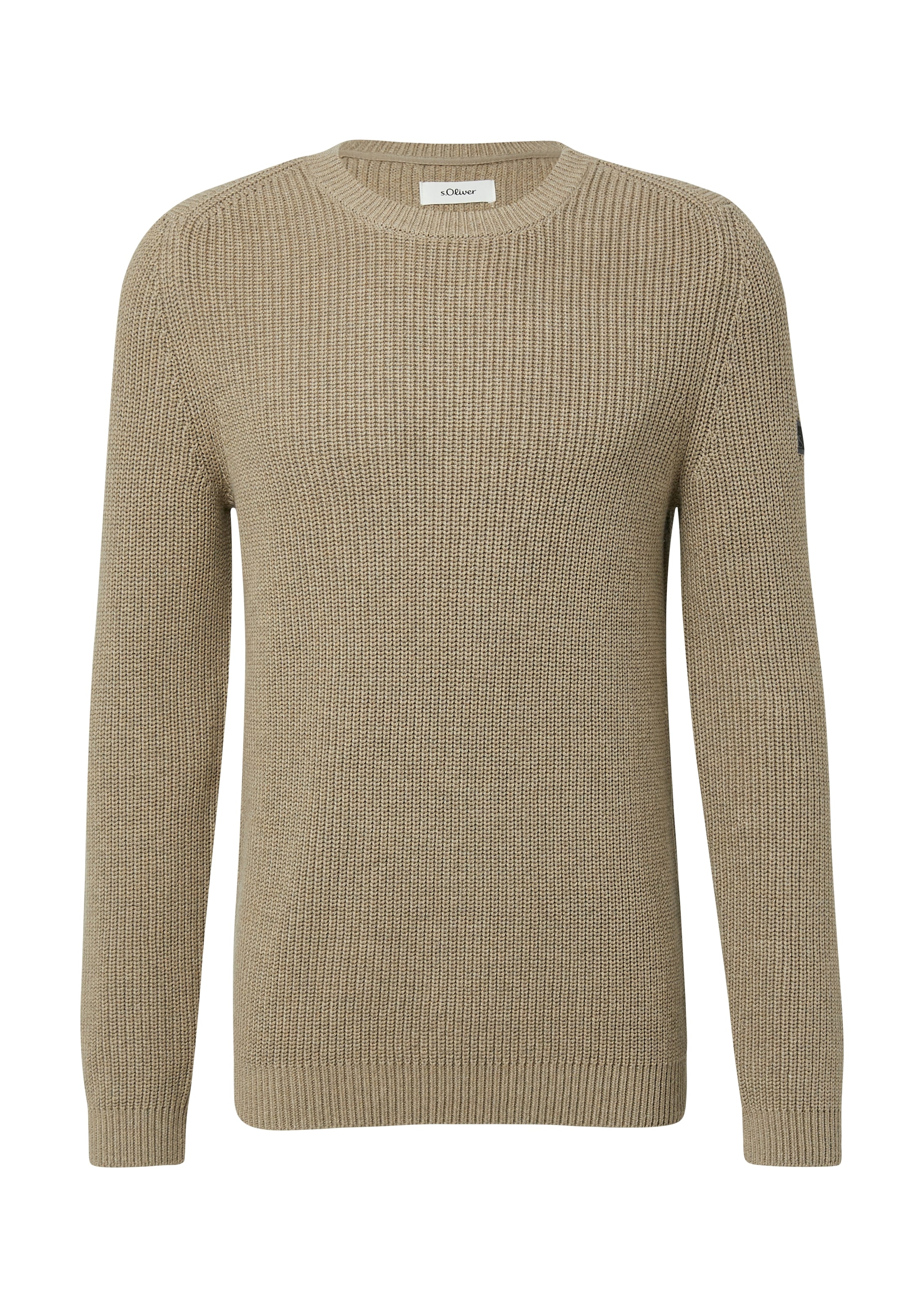 s.Oliver Strickpullover, mit Rippbündchen