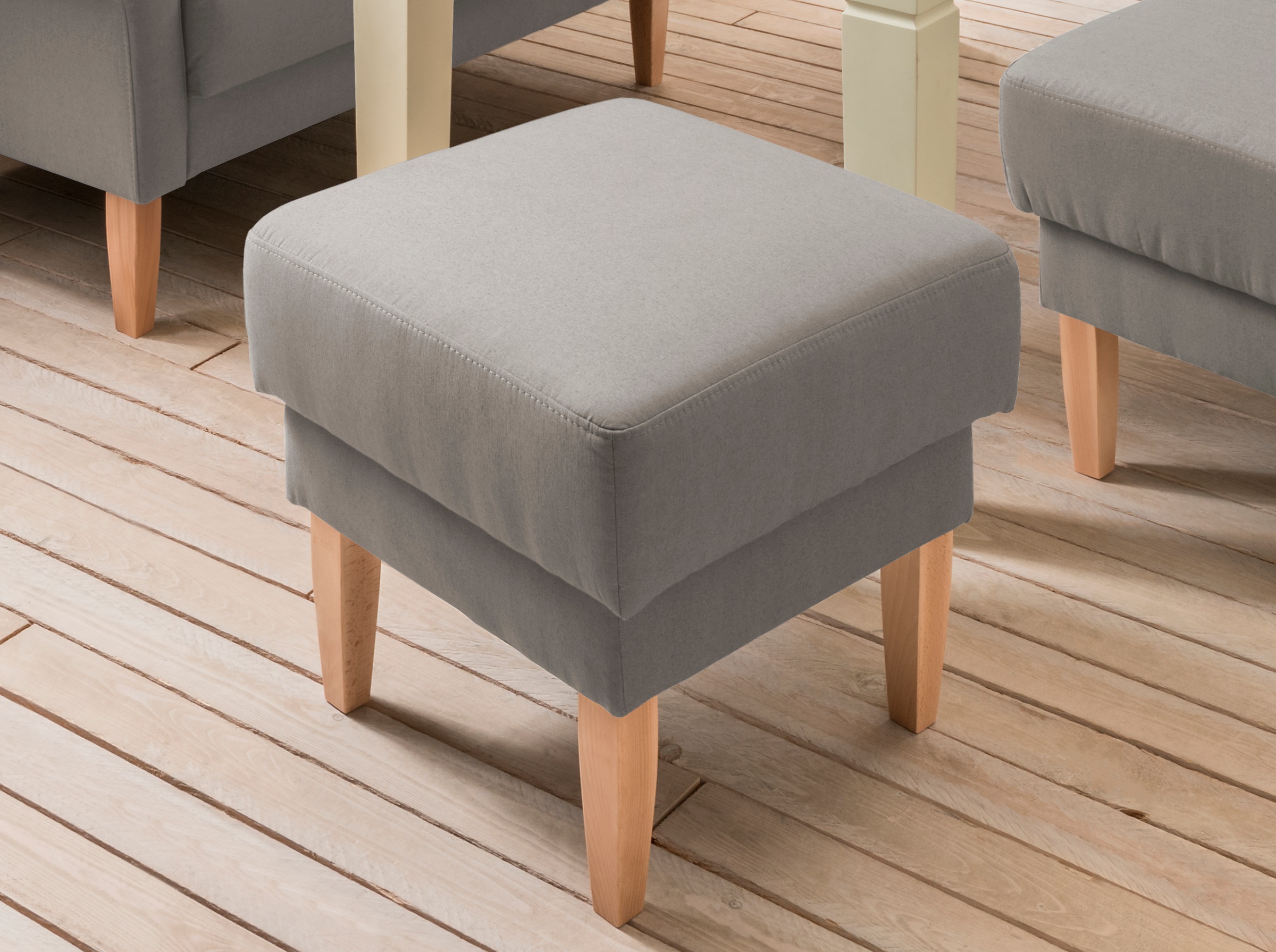 Home affaire Hocker »Scalea«, mit Federkern-Polsterung