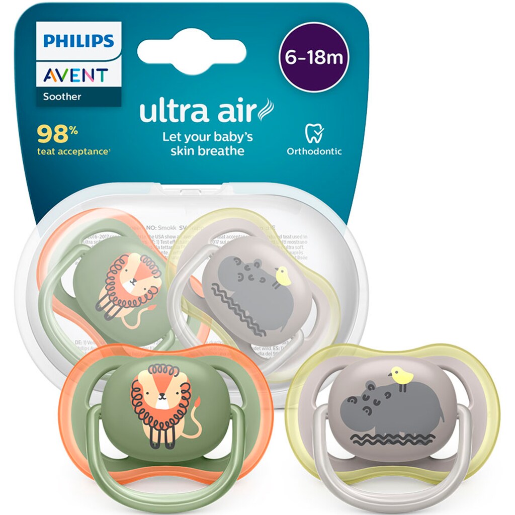 Philips AVENT Schnuller »ultra air SCF085/17«