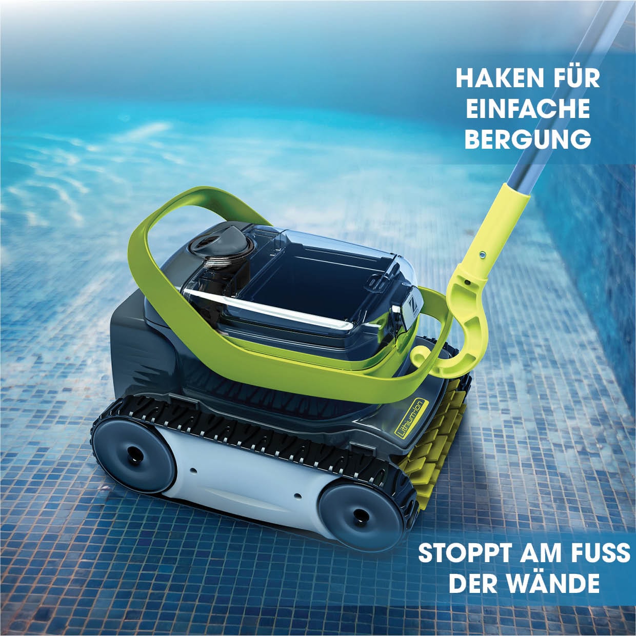 ZODIAC® Poolroboter »»Pixel««, (Akku Pool Reiniger), Kabellos