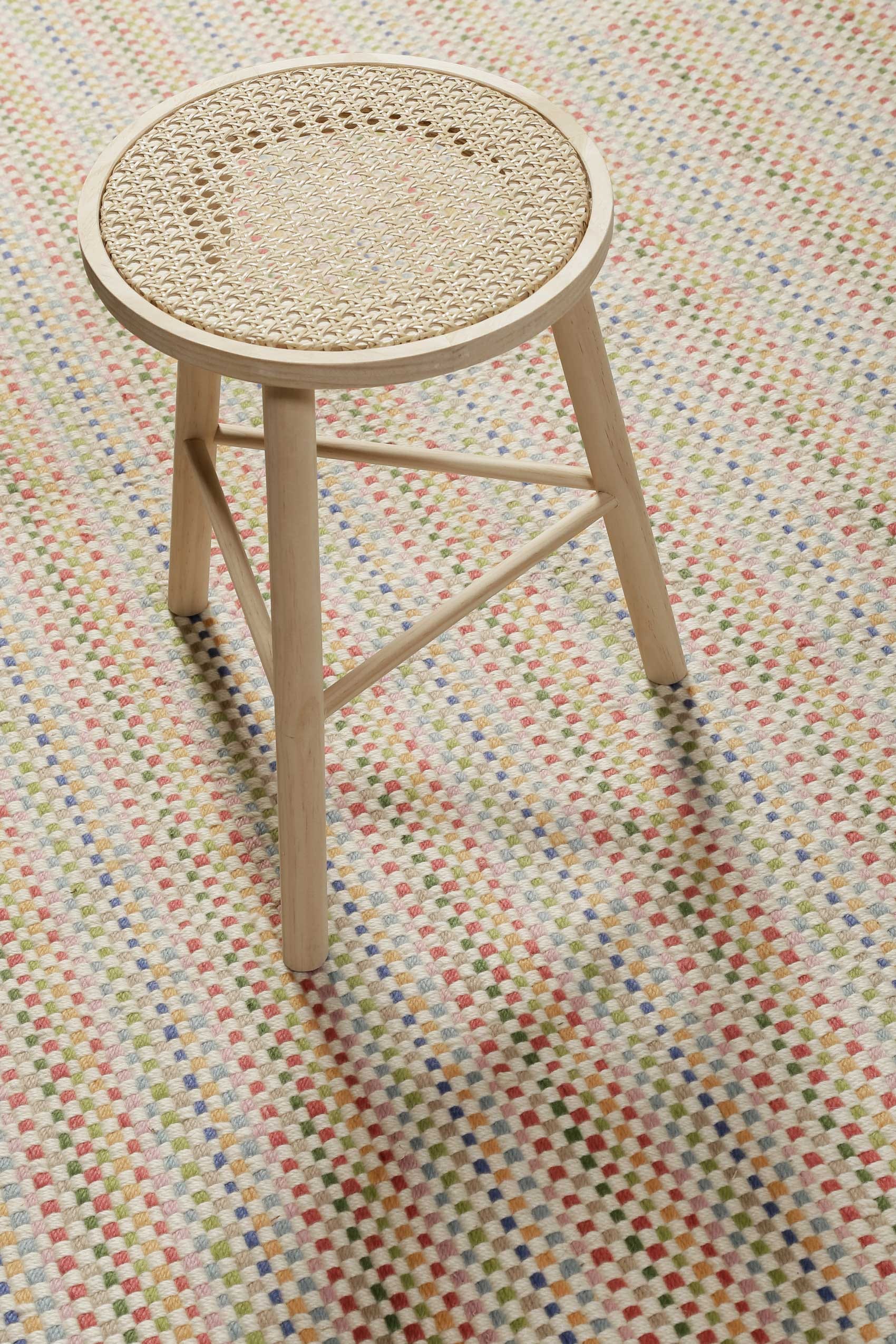 SMART KIDS Teppich »TJORVEN handmade« rechteckig 6 mm Höhe Wollteppich, kurzflor, handgewebt, Kinderzimmer, natürlich