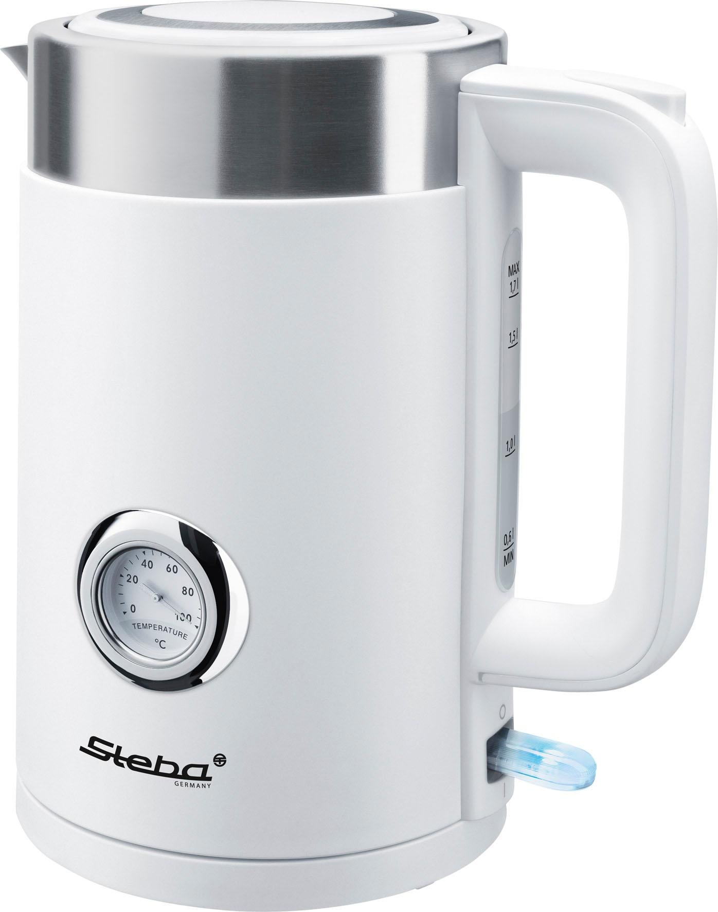 Steba Wasserkocher »WK 10 Bianco«, 1,7 l, 2200 W günstig online kaufen