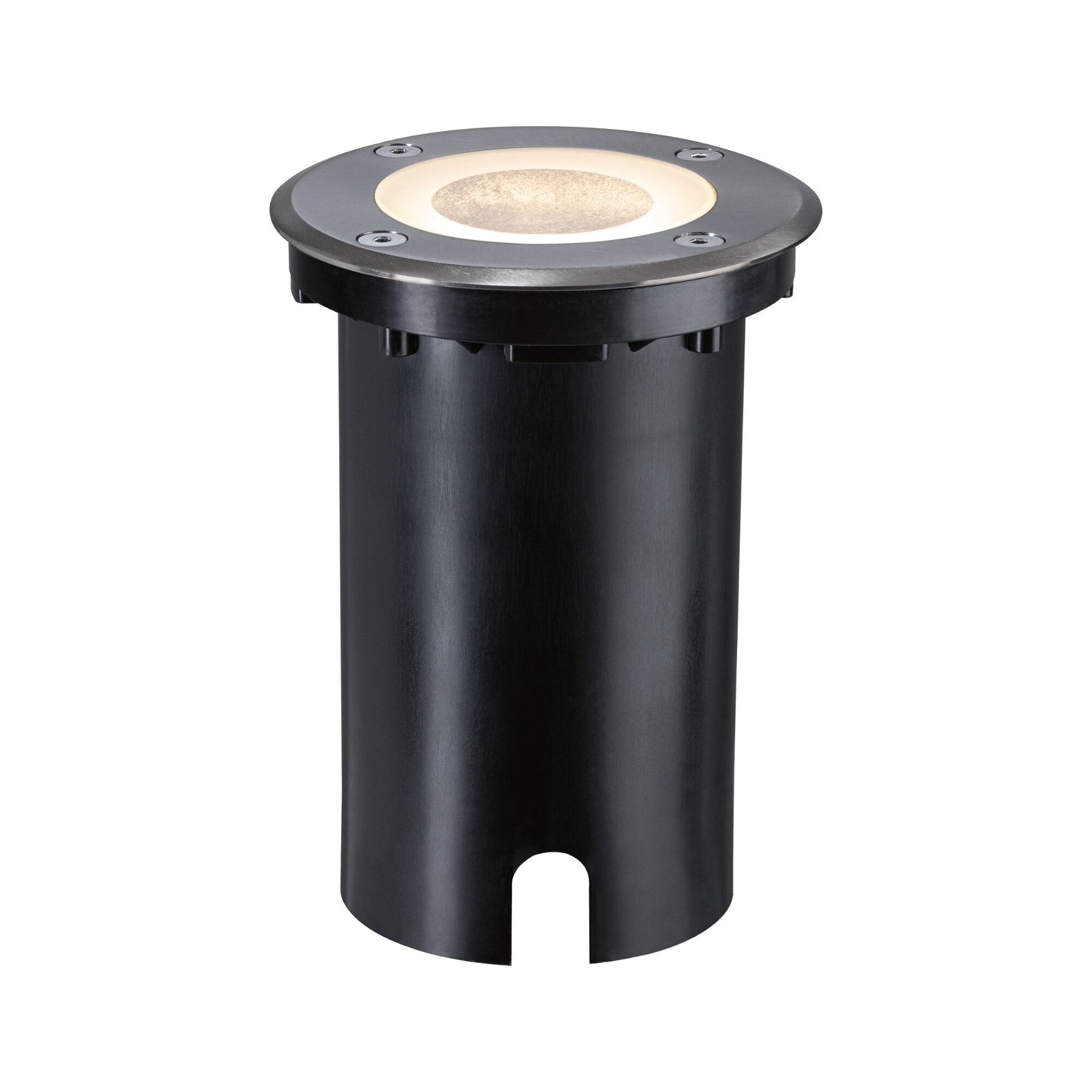 Paulmann LED Einbauleuchte »Floor IP67 rund 110mm RGBW+ 4,9W 300lm 230V Eisen gebürstet Aluminium«, 1 flammig, Smart Home Zigbee 3.0 Bodeneinbauleuchte