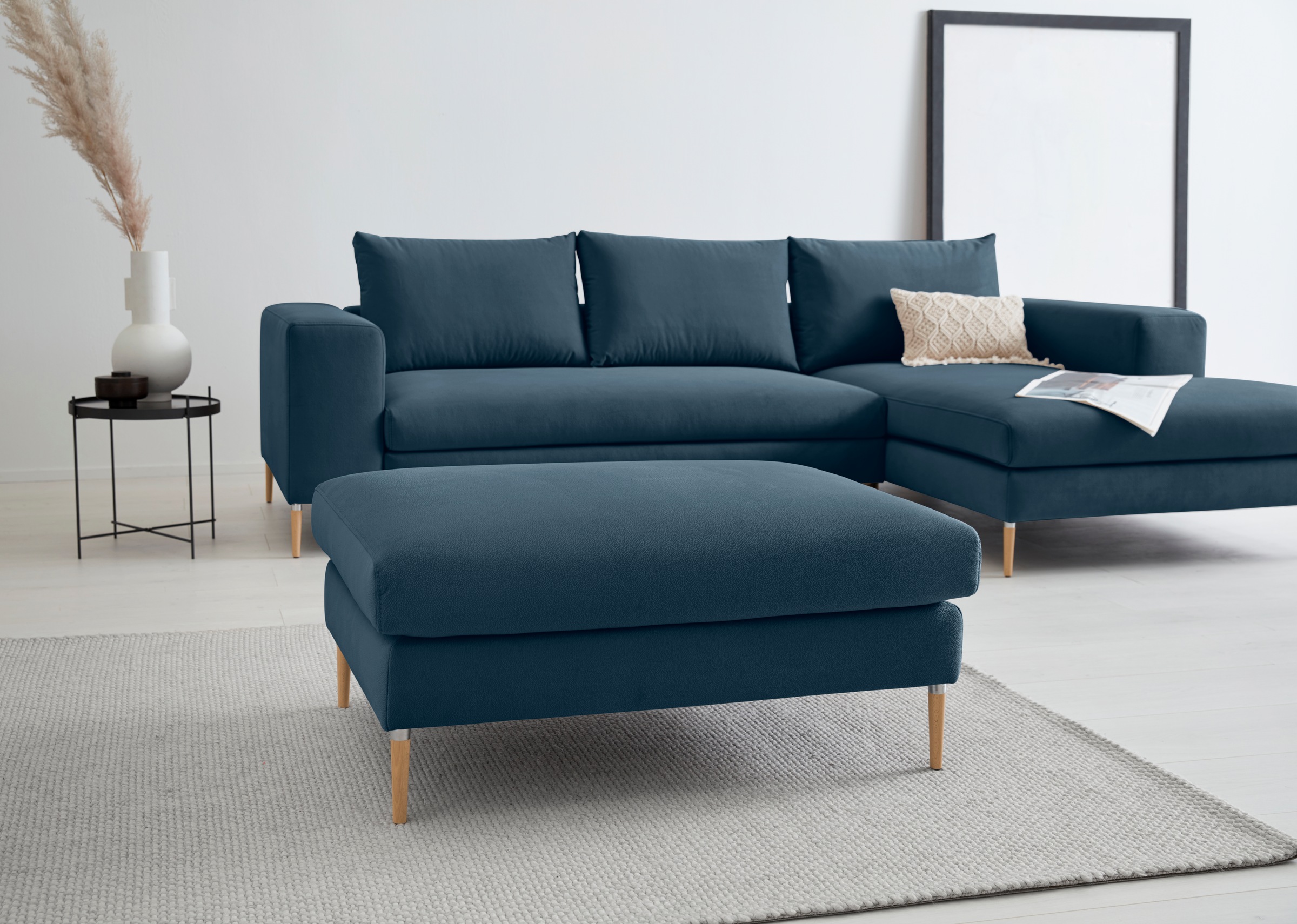 OTTO products Hockerbank »Finnja«, mit Recycling-Bezug günstig online kaufen