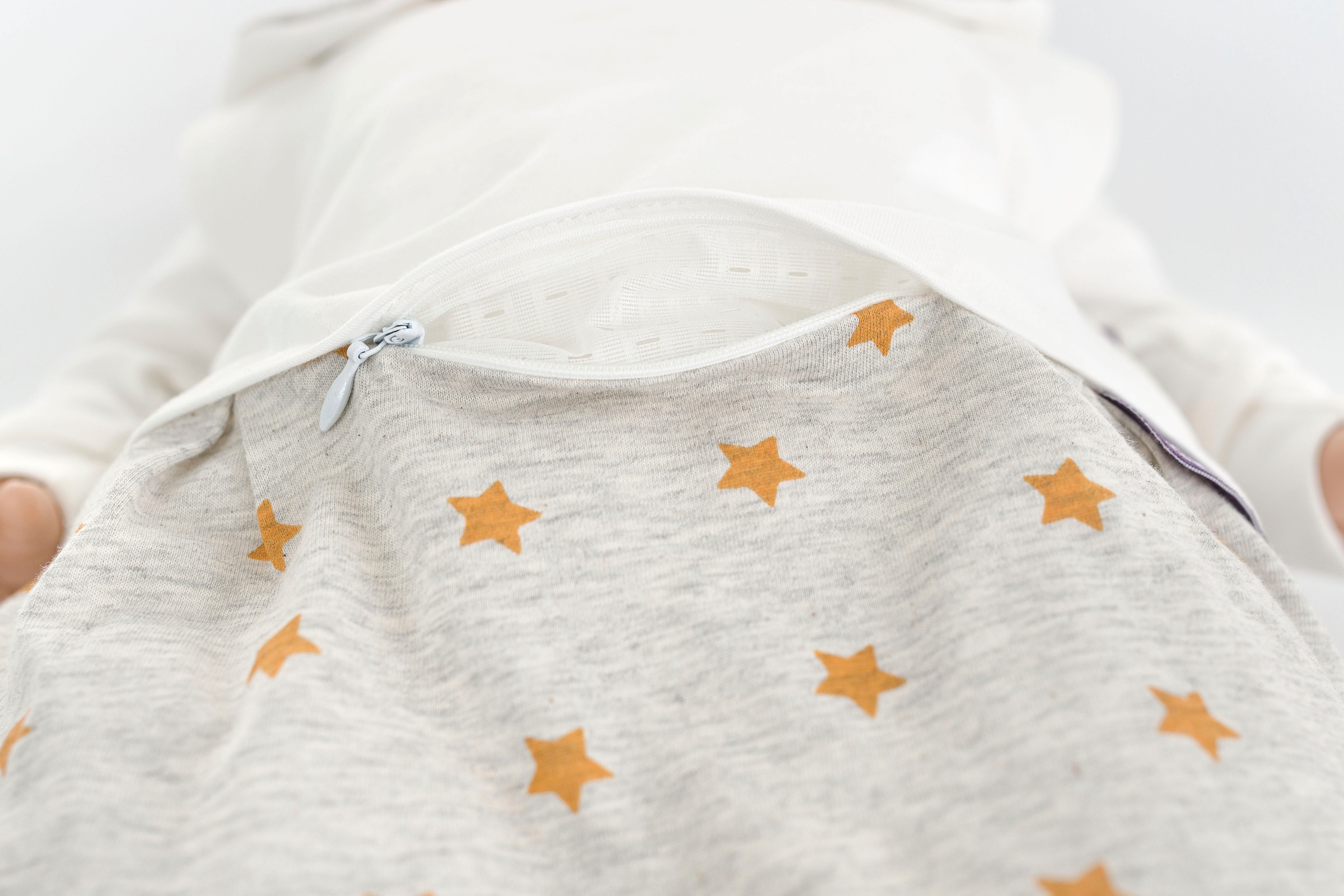 Träumeland Babyschlafsack »Außenschlafsack LIEBMICH, Design Sternentraum blau«, (1 tlg.)