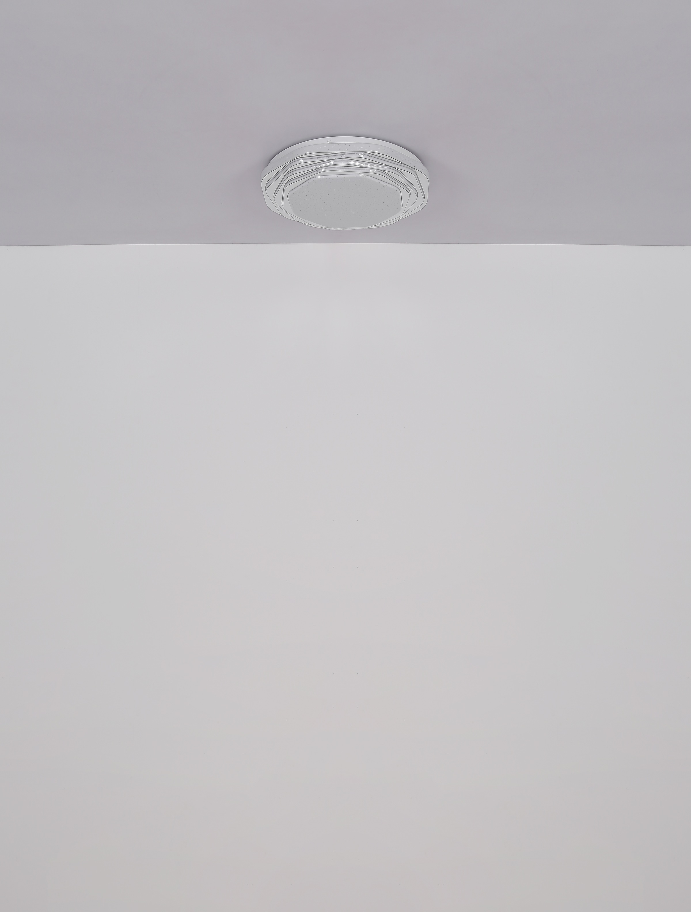 GLOBO LIGHTING LED Deckenleuchte »FLORDELIS« LED-Modul 1 Stk. Deckenlampe/rund/Wohnzimmer/Schlafzimmer/elegant