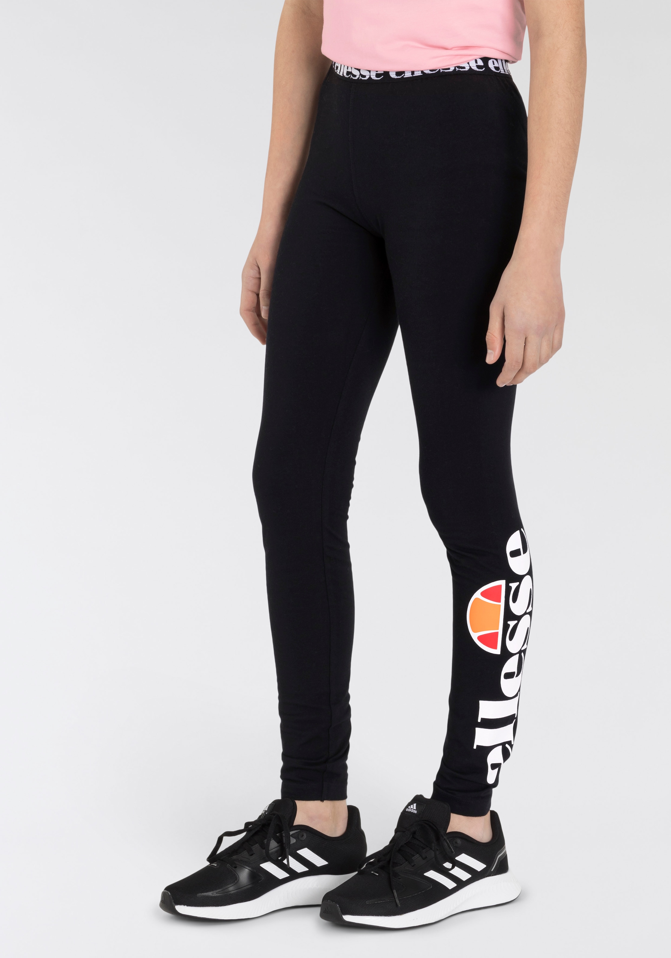 Ellesse Leggings »FABI«  mit Logodruck, aus Baumwolle und Elasthan