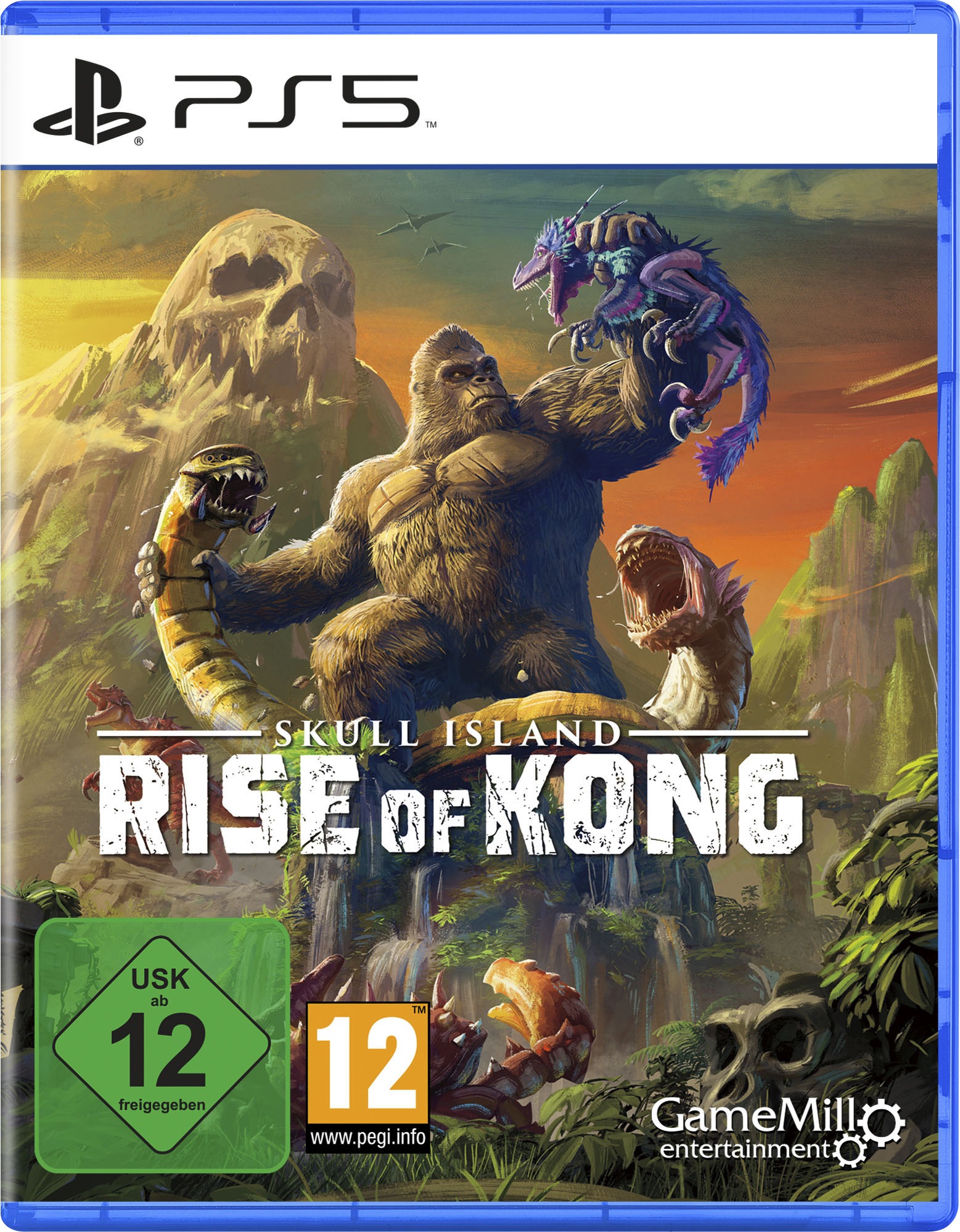 Bild von NBG Spielesoftware »Skull Island Rise of Kong«, PlayStation 5