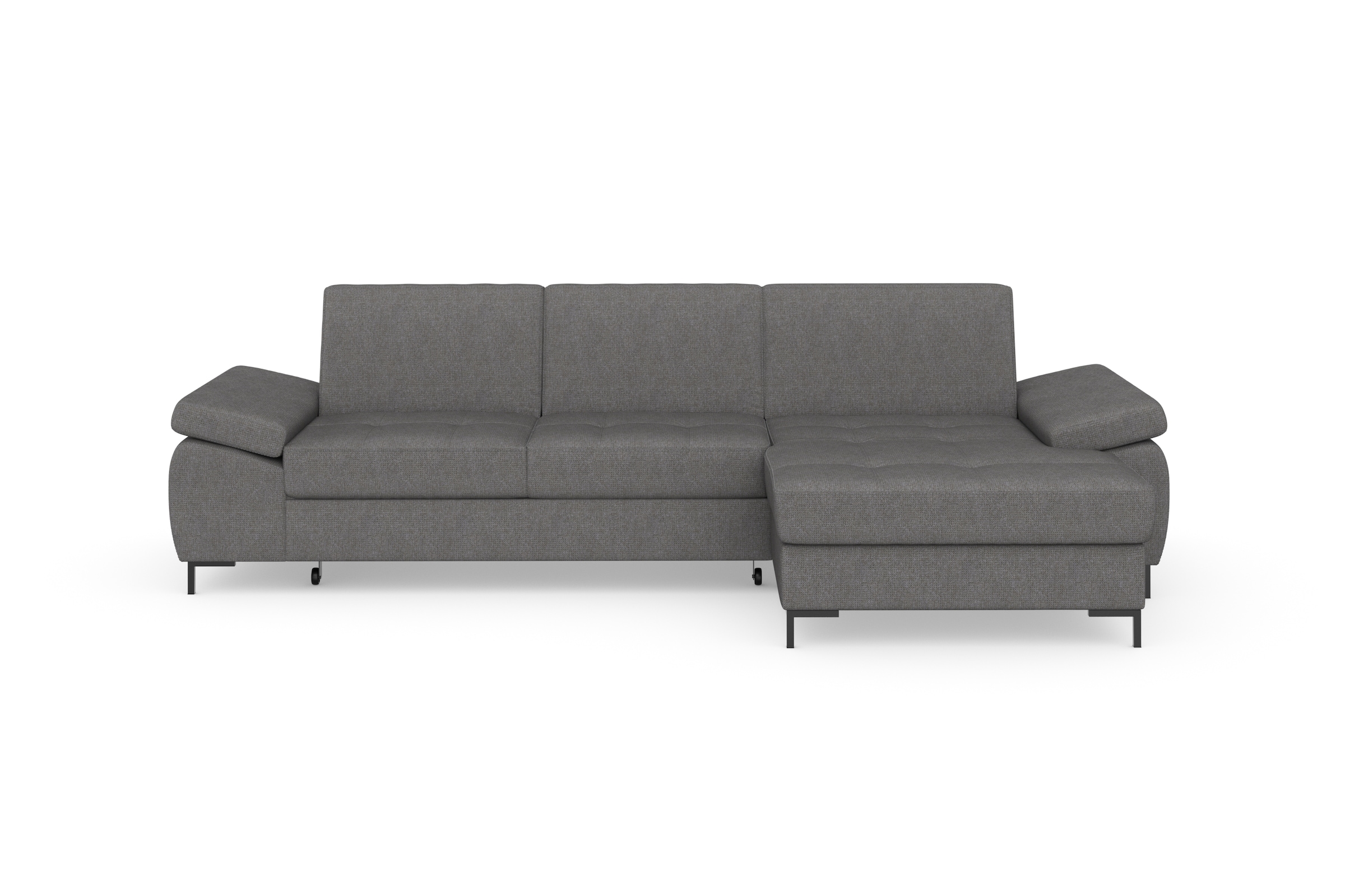 DOMO collection Ecksofa "Capelo L-Form", mit Armteilverstellung, wahlweise günstig online kaufen