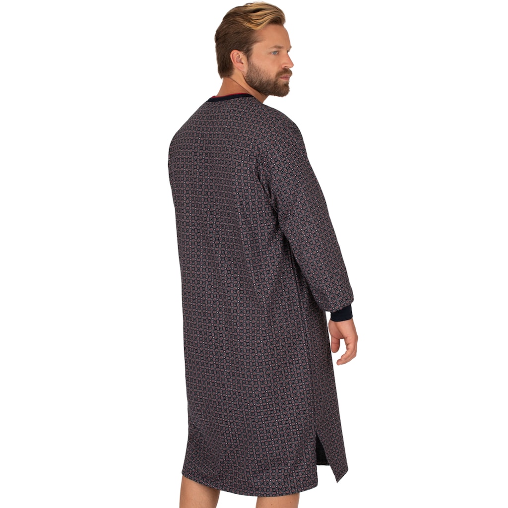 Trigema Pyjama »TRIGEMA Nachthemd mit Paisley-Muster«