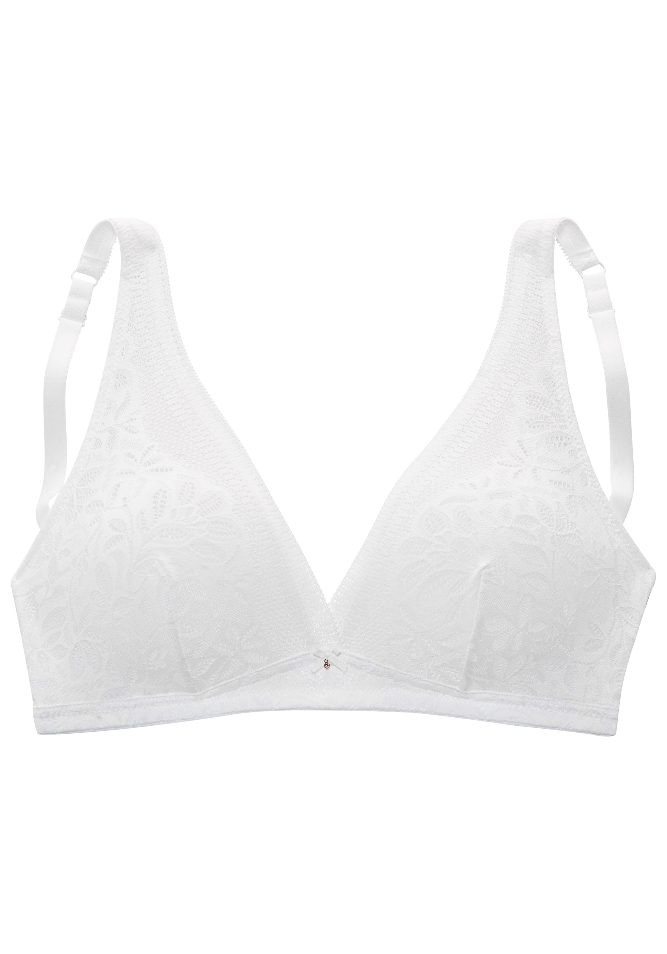 s.Oliver Bralette-BH »Maelle« ohne Bügel, aus blumiger Spitze, Dessous