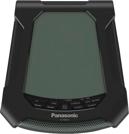 Panasonic Party-Lautsprecher »SC-TMAX5«, Bluetooth, Wireless Charging, Lichteffekte, Powerbank-Funktion