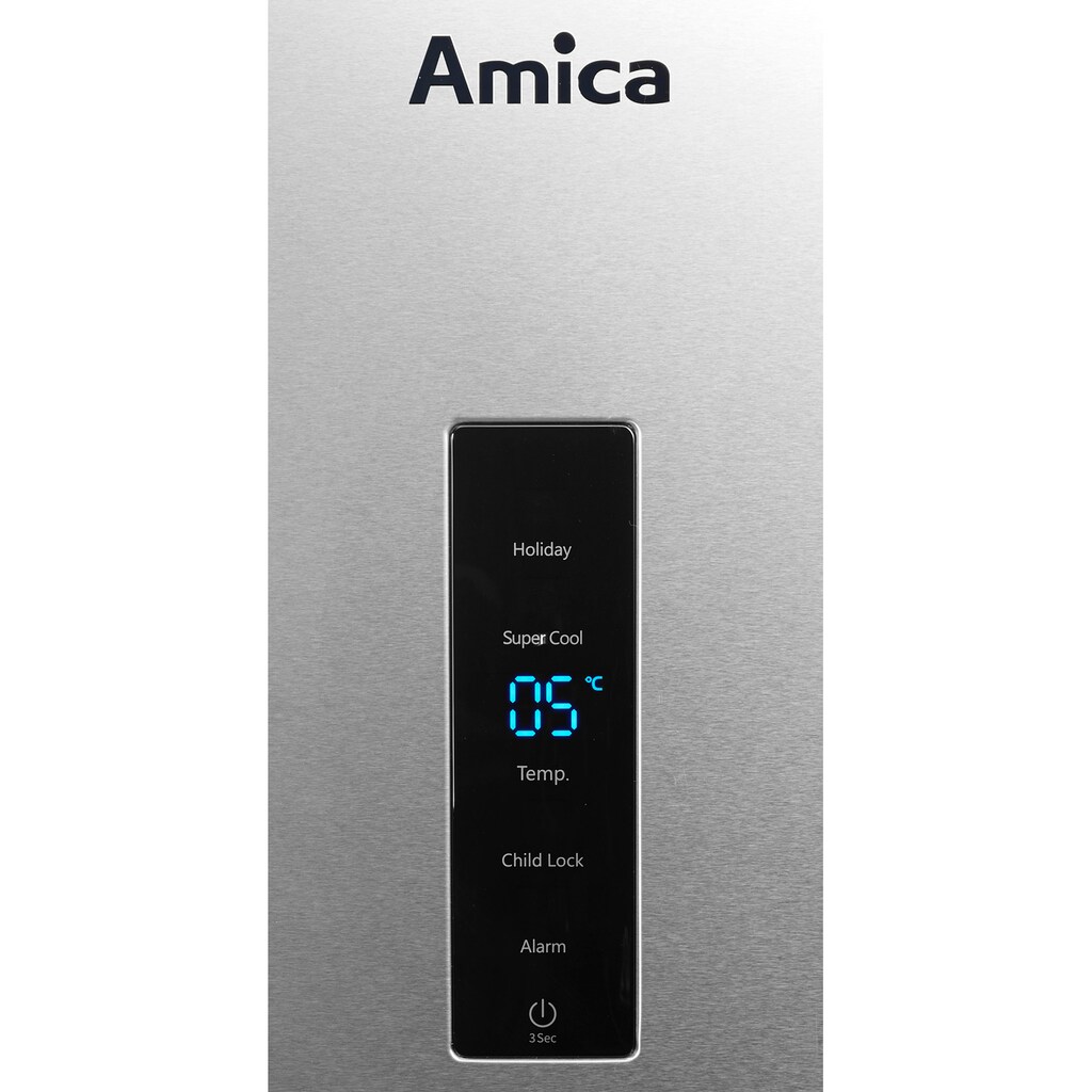 Amica Vollraumkühlschrank »VKS 358 150 E«, VKS 358 150 E, 185,5 cm hoch, 59,5 cm breit