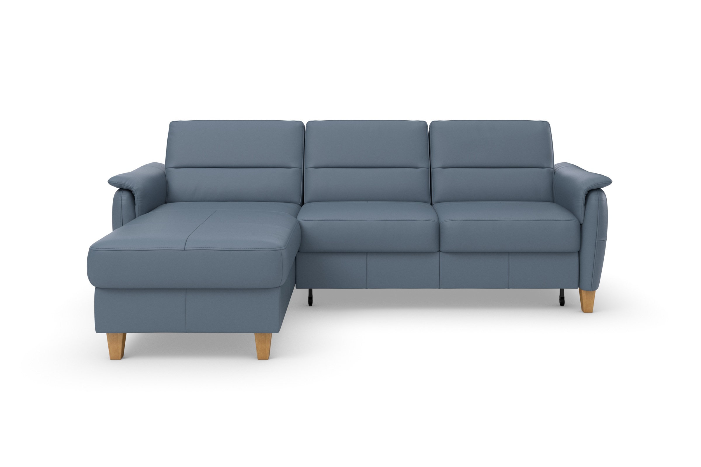 Home affaire Ecksofa »Palmera L-Form«, Federkern, wahlweise mit Bettfunktio günstig online kaufen