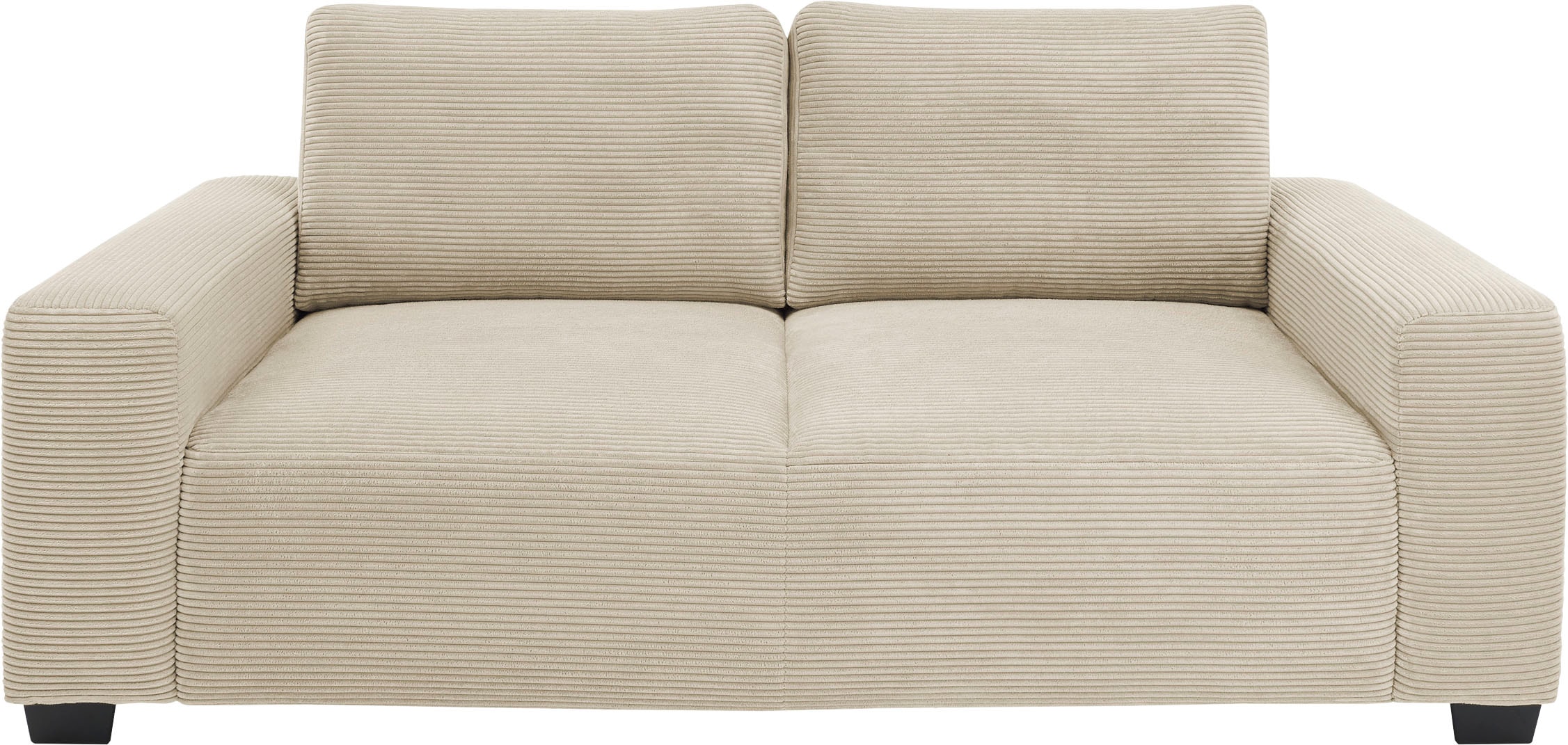 ED EXCITING DESIGN 2-Sitzer »Elba«, Big-Sofa mit 2 Rückenkissen günstig online kaufen