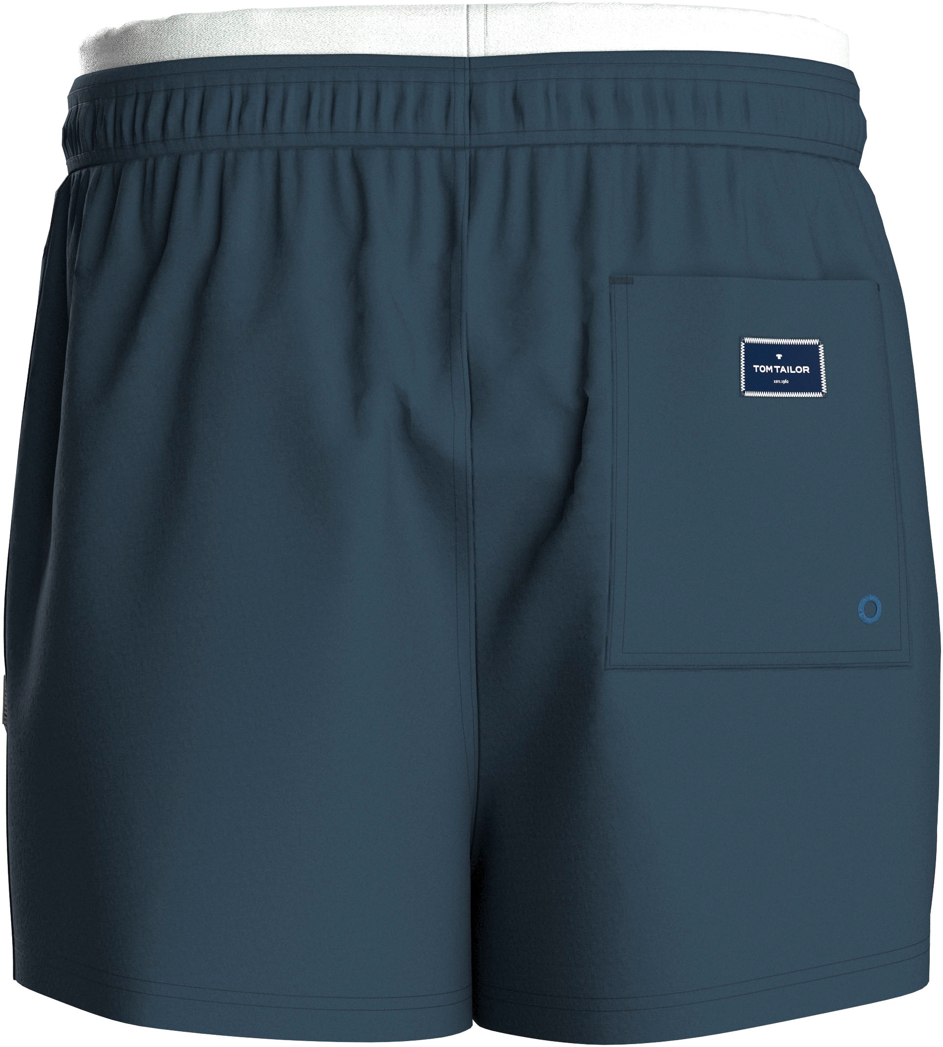 TOM TAILOR Badehose, Kordel mit Logodruck