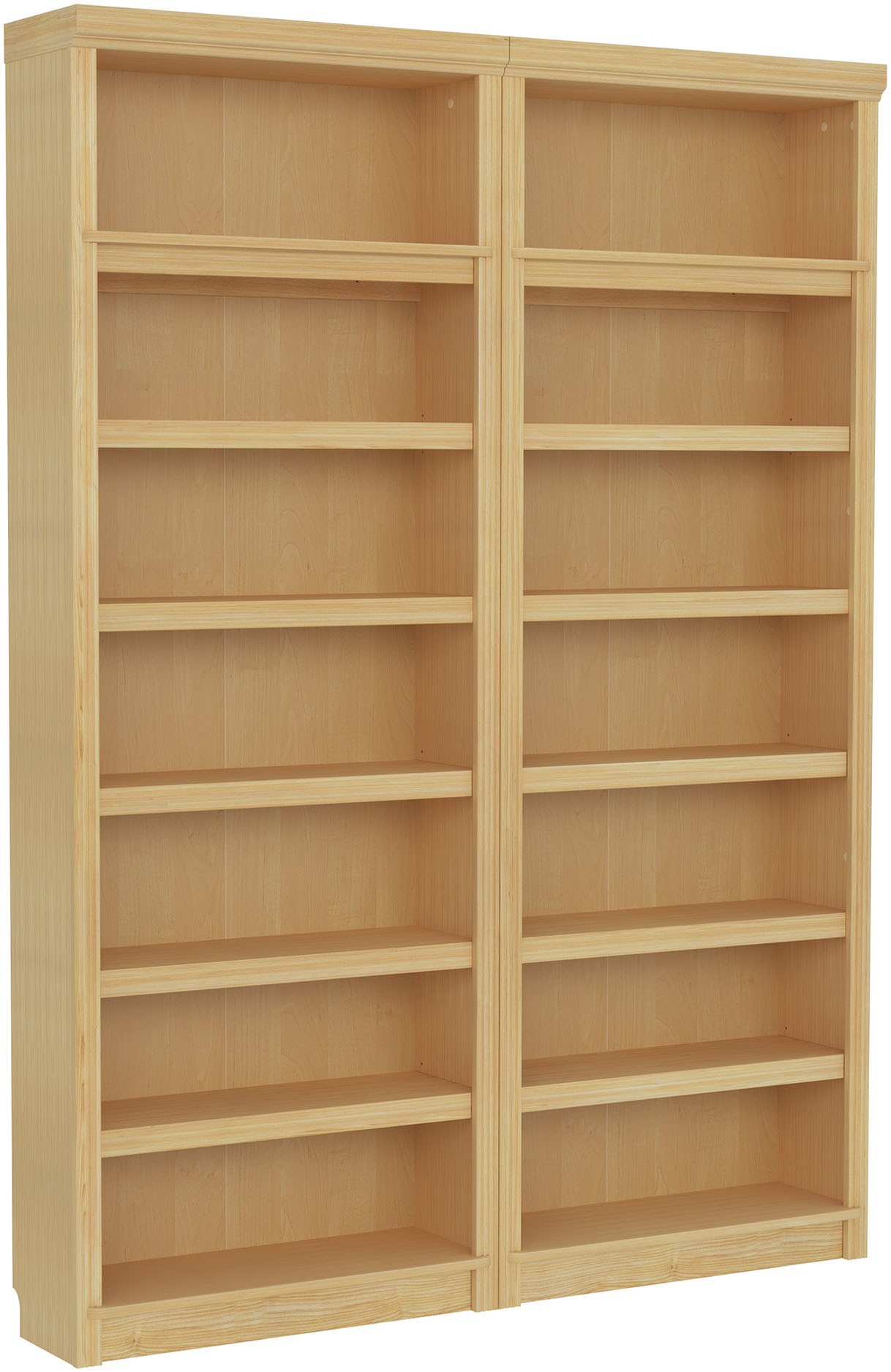 Home affaire Bibliothek »Soeren«, (2 St.), Mit viel Stauraum
