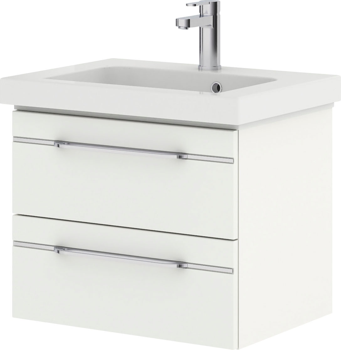 Saphir Badmöbel-Set »Balto Sprint, Waschplatz mit Mineralmarmor-Waschtisch, günstig online kaufen