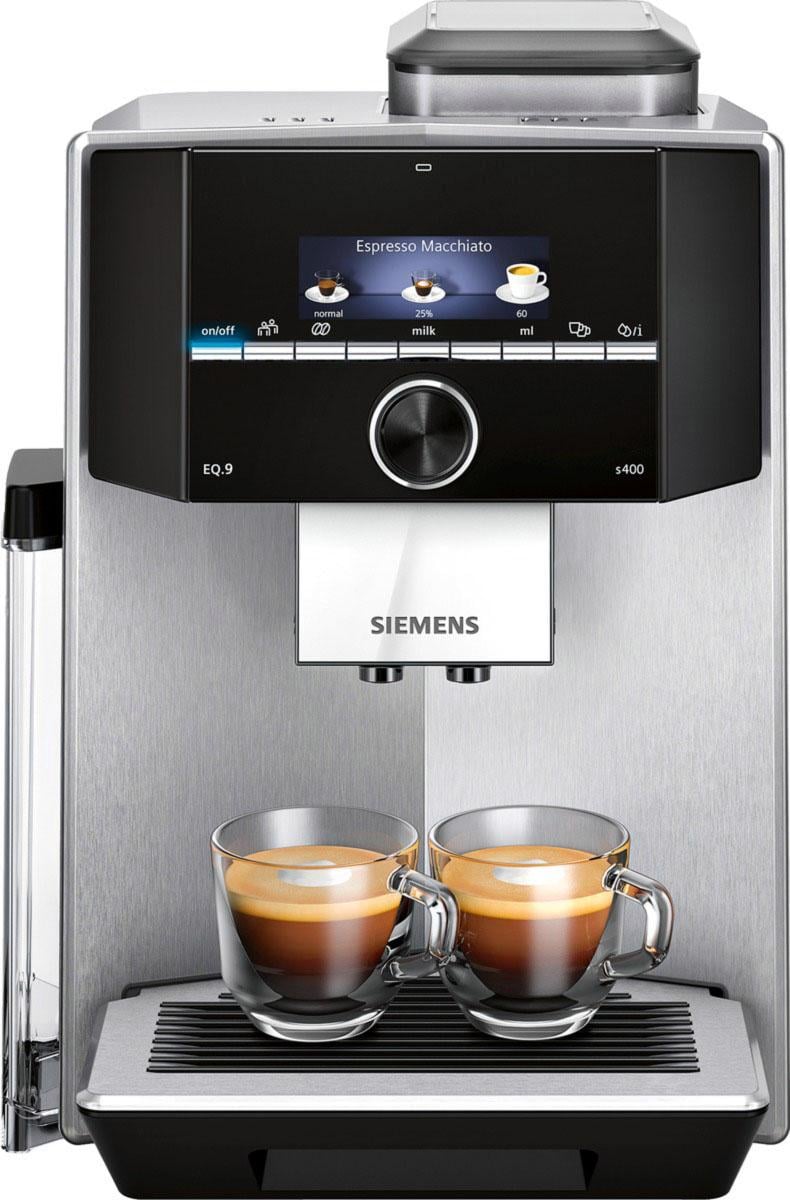 12. Bild von SIEMENS Kaffeevollautomat »EQ.9 s400 TI924501DE«, extra leise, automatische Milchsystem-Reinigung, bis zu 6 Profile