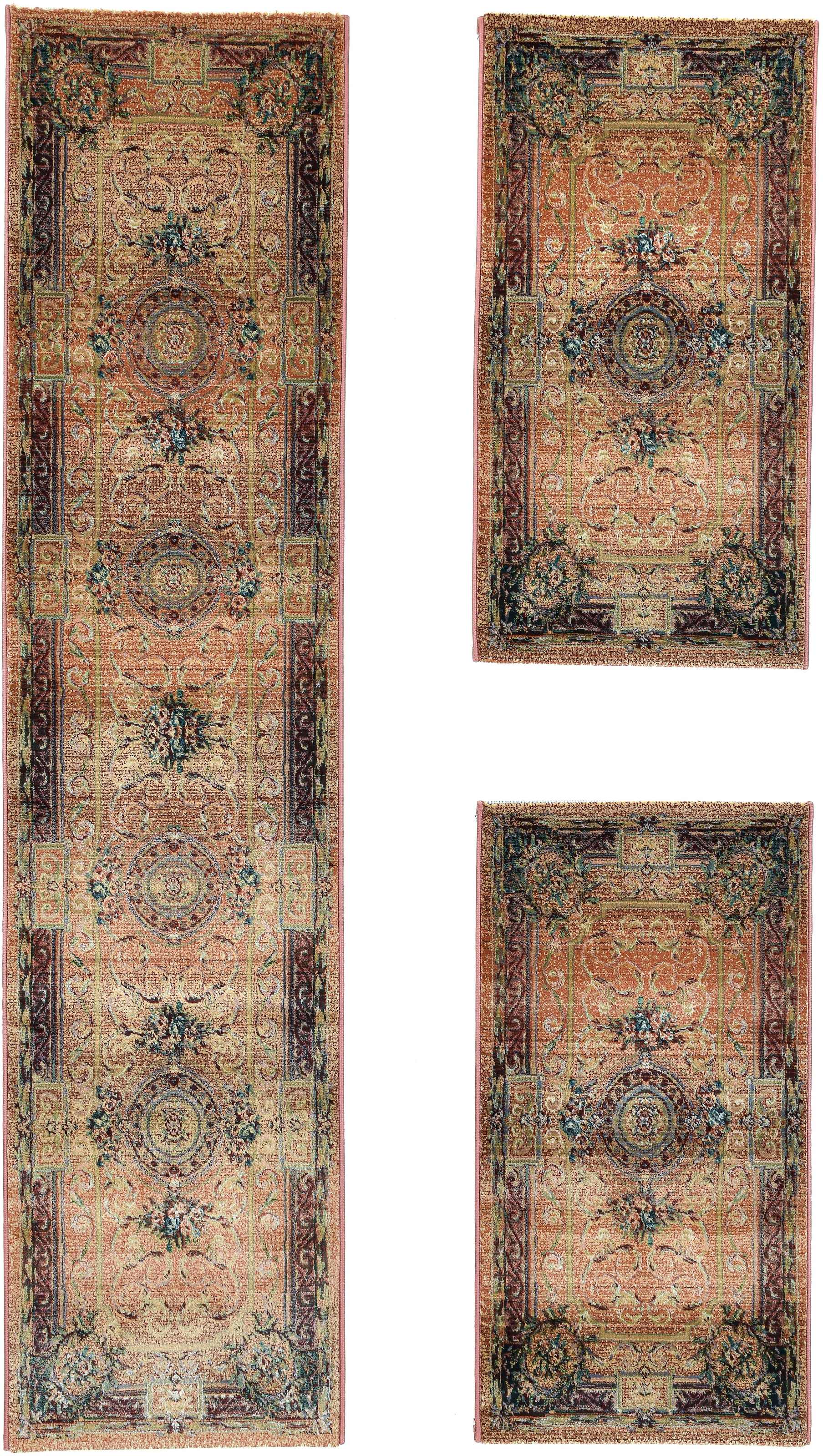 THEKO Bettumrandung »Gabiro 856« Höhe 10 mm 3 Stk. tlg. Bettvorleger, Läufe günstig online kaufen