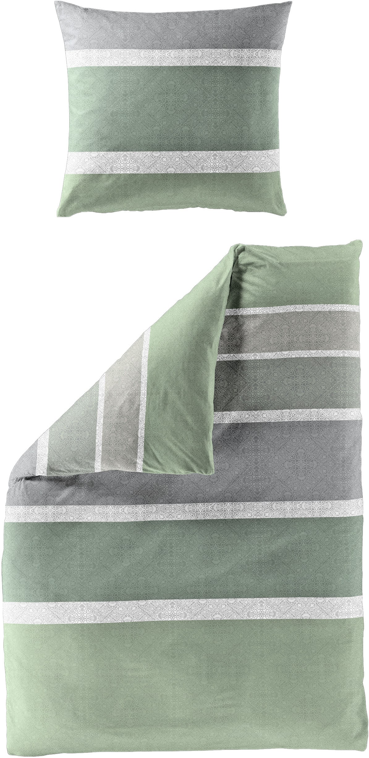 BIERBAUM Bettwäsche »Bettwäsche 4184« 2 Renforce, 100  % Baumwolle, pflegeleicht