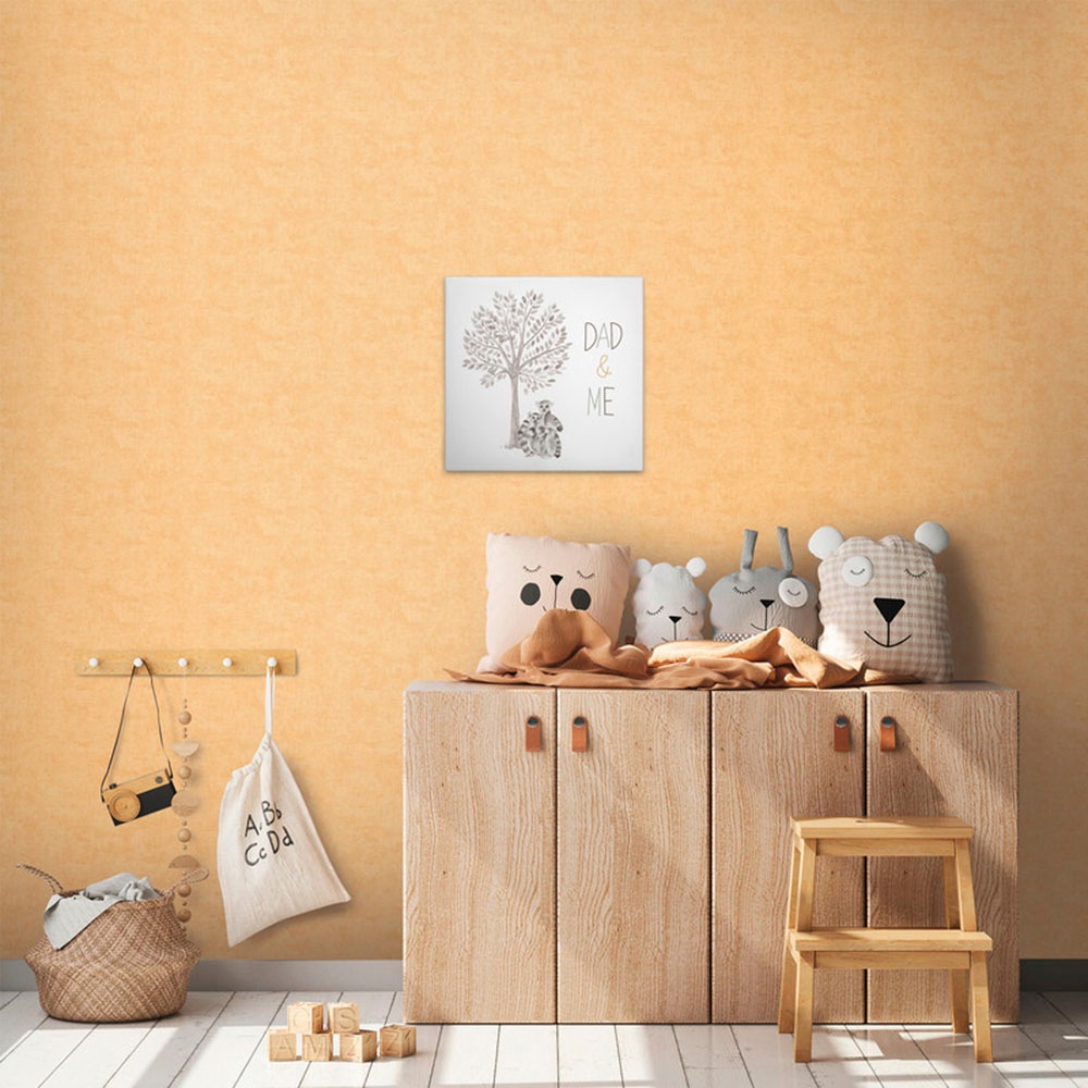 A.S. Création Leinwandbild "Fam Portrait 3 - Wandbild Beige Grau Keilrahmen günstig online kaufen