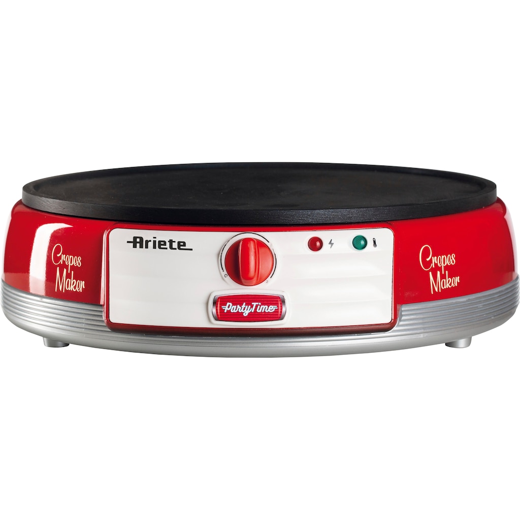 Ariete Crêpesmaker »Party Time rot 202R«, 1000 W, Ø 30 cm