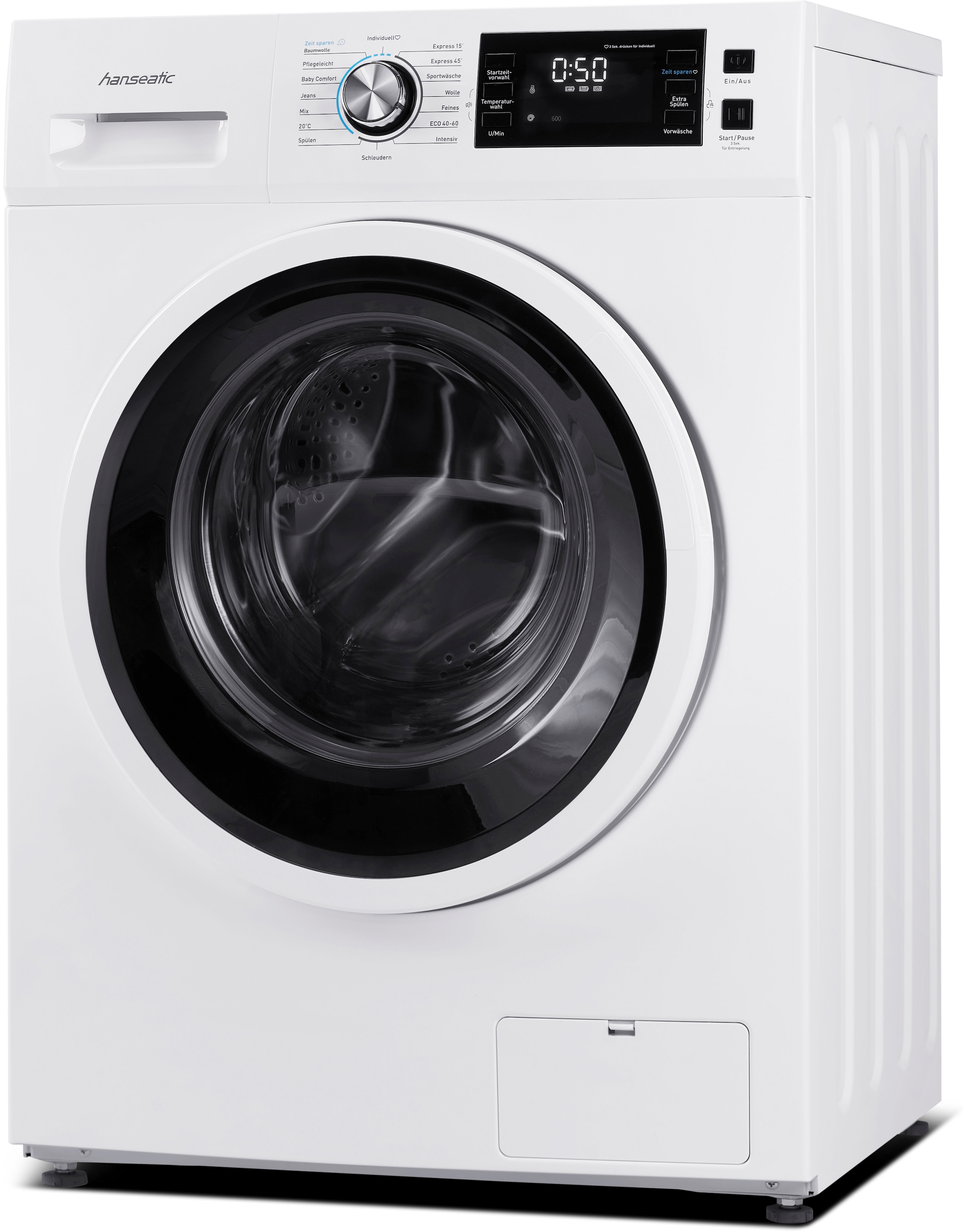 Waschmaschine, kaufen online Hanseatic Startzeitvorwahl, HWMB714C, kg, 7 1400 U/min, Nachlegefunktion