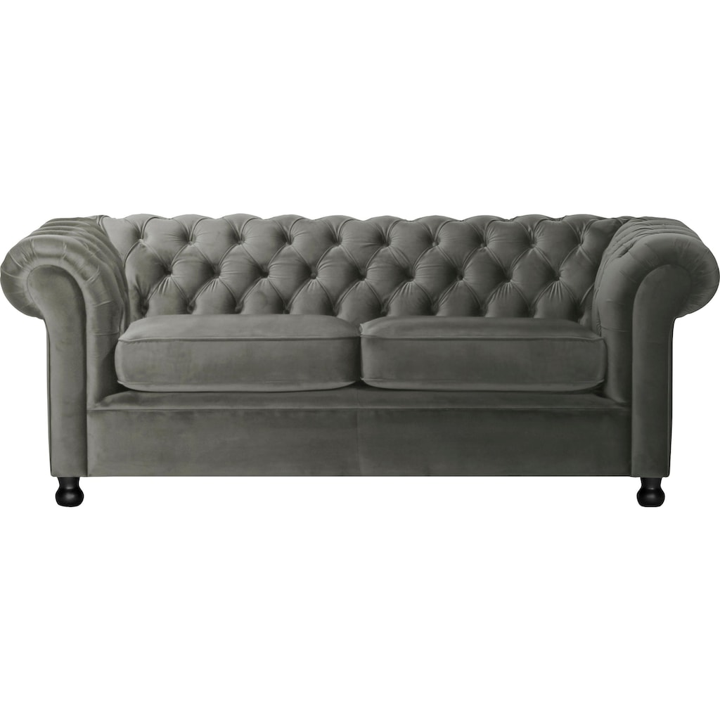 Home affaire Chesterfield-Sofa »Chesterfield Home 3-Sitzer B/T/H: 192/87/75 cn«