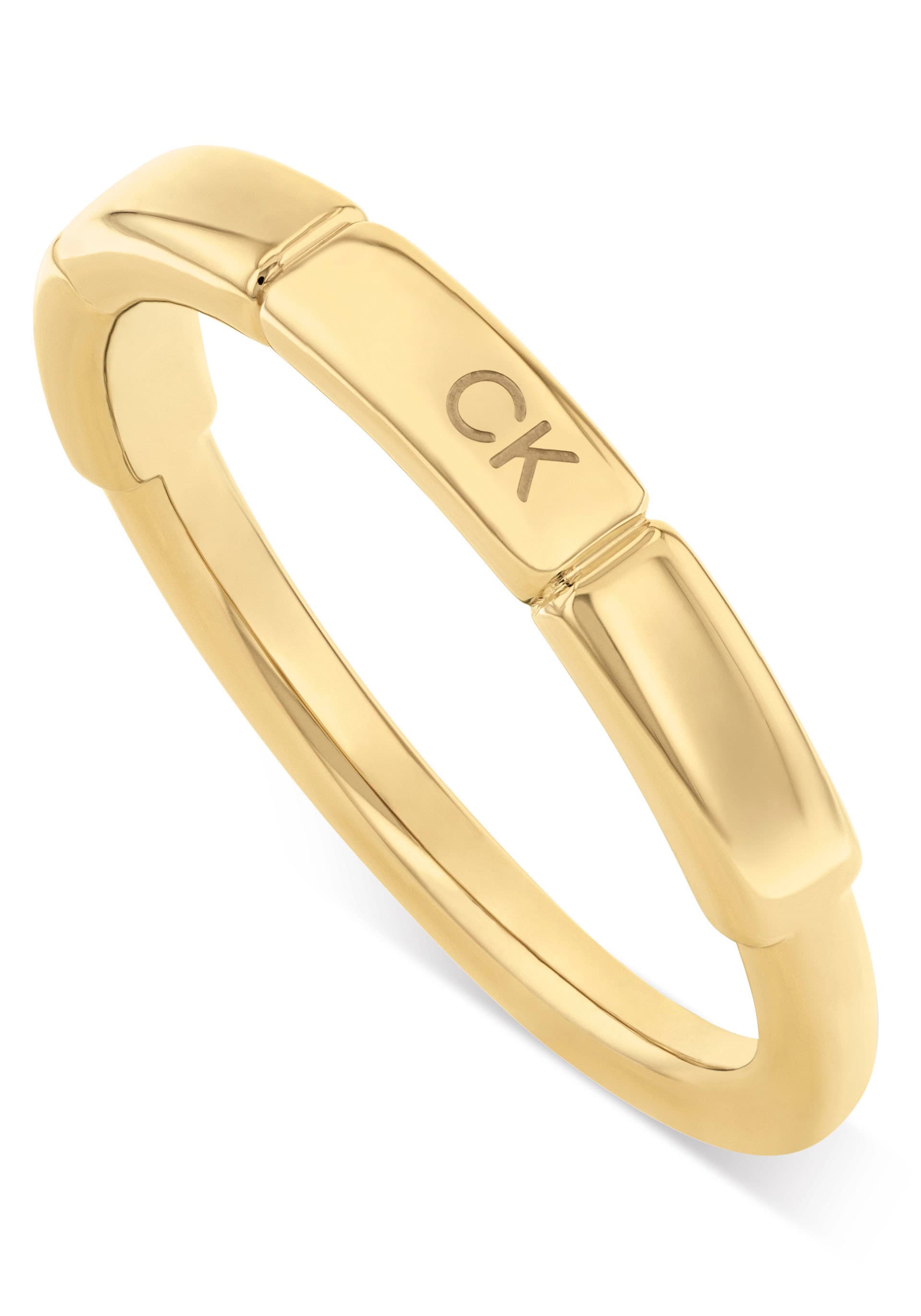 Calvin Klein Ring-Set »Multipack Schmuck Edelstahl Fingerringe Ringset Damenringe SQUARES«, (Set, 3 tlg.)