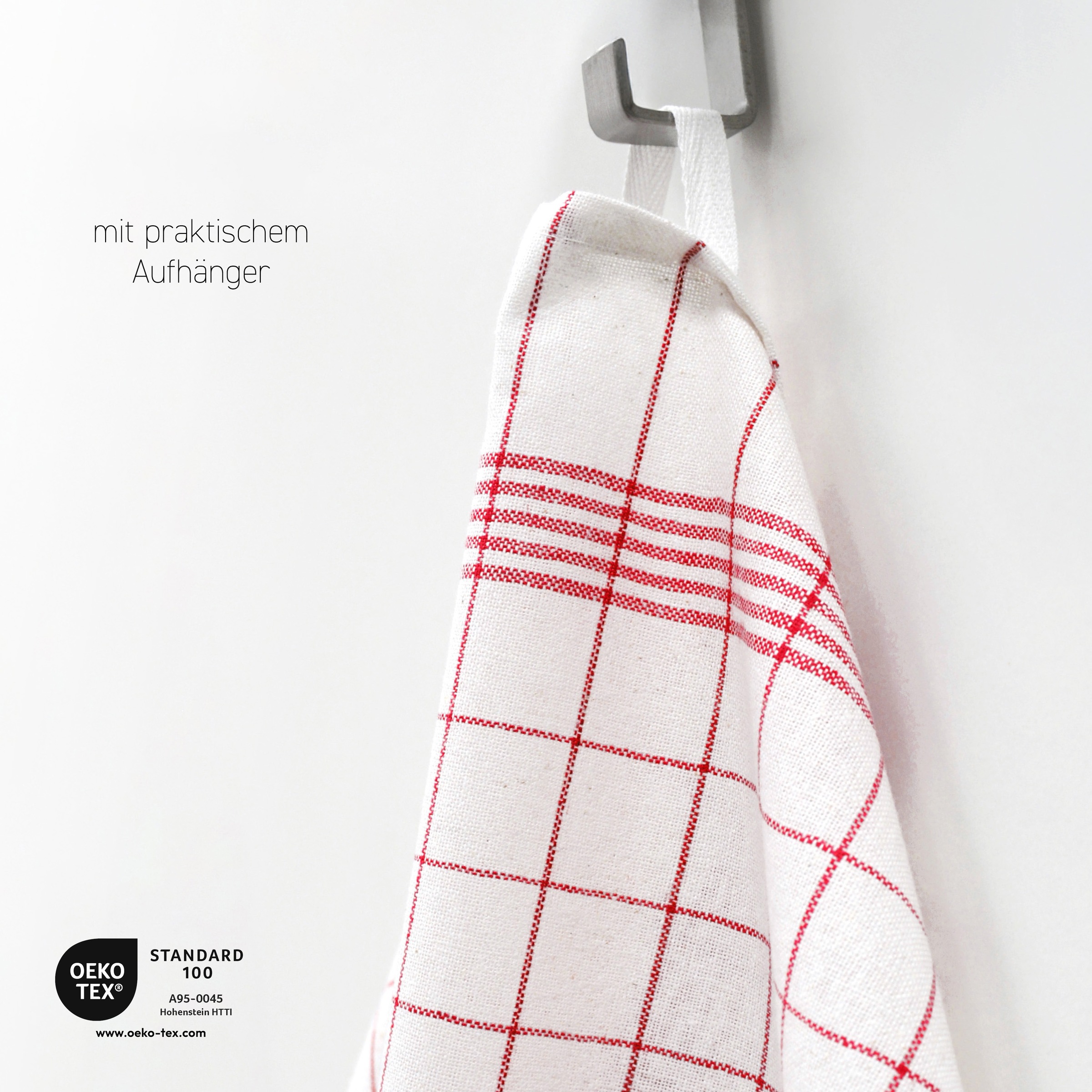 OTTO home Geschirrtuch »Klarissa«, (Packung, 10 tlg., 10 Geschirrtücher 50 x 70 cm)