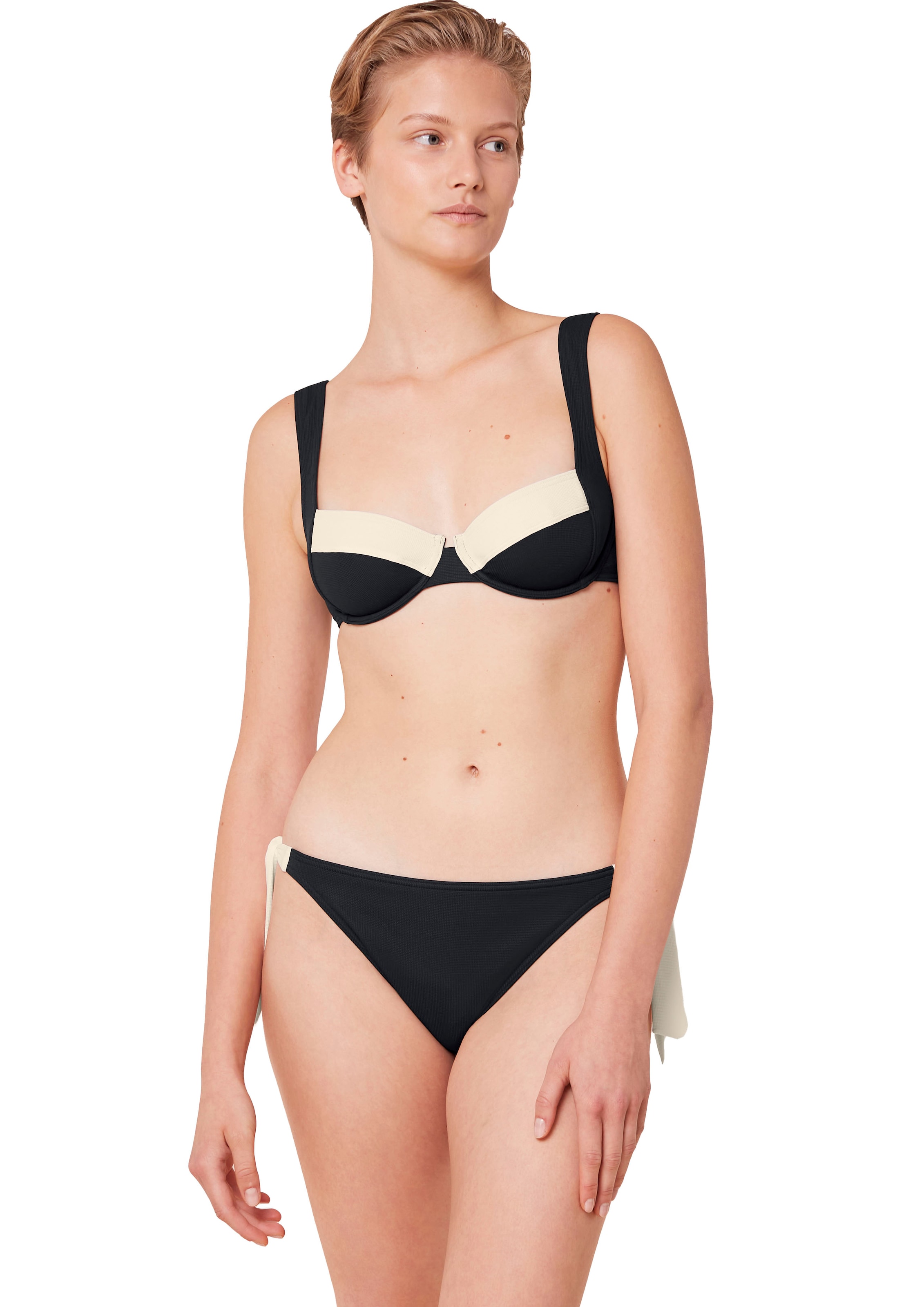 Triumph Balconette-Bikini-Top »Summer Glow W 02 sd«, Struktur-Piqué