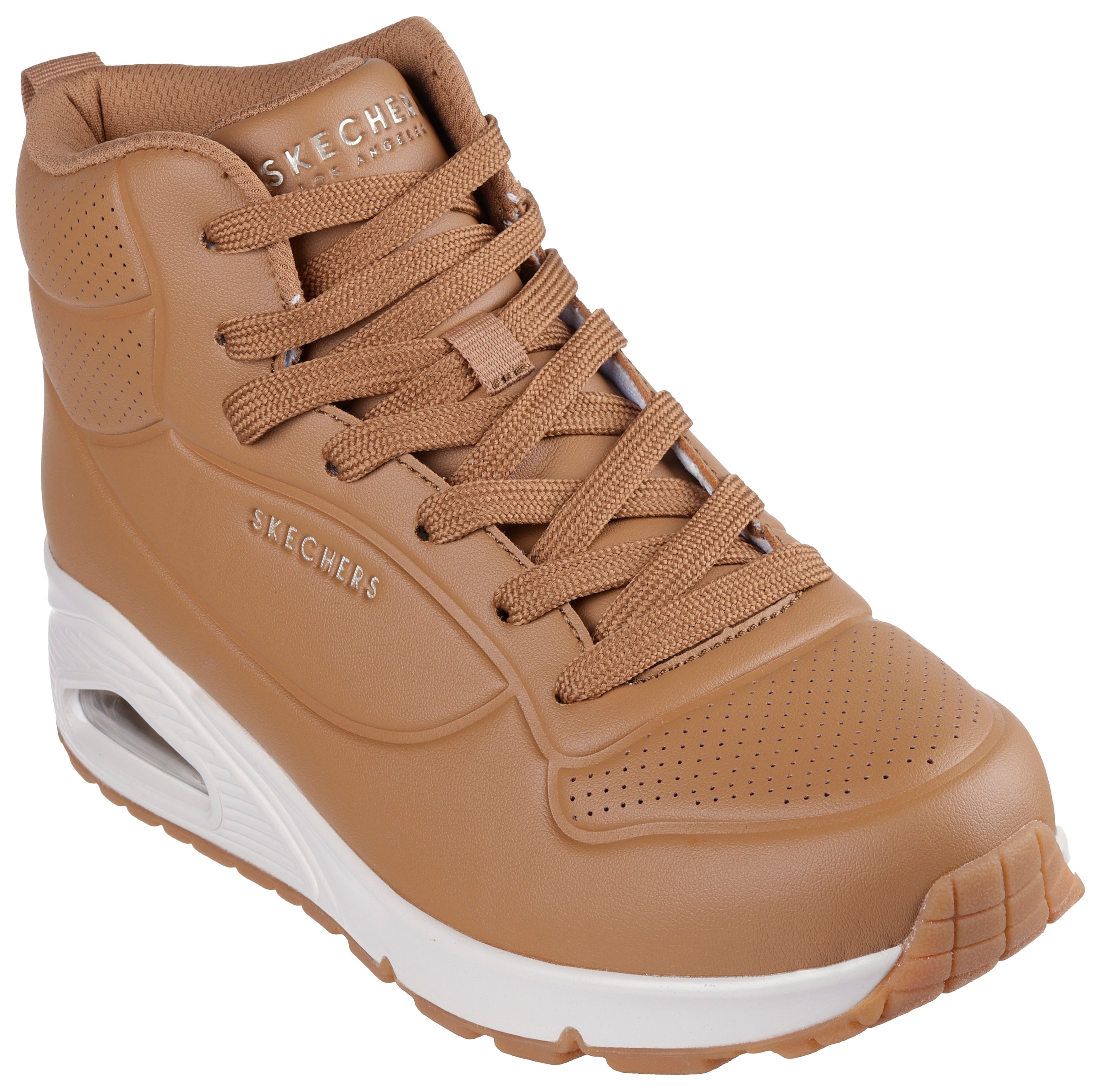 Skechers Sneaker »UNO«, Keilsneaker, High Top Sneaker, Schnürboots mit Luftkissen Keilabsatz