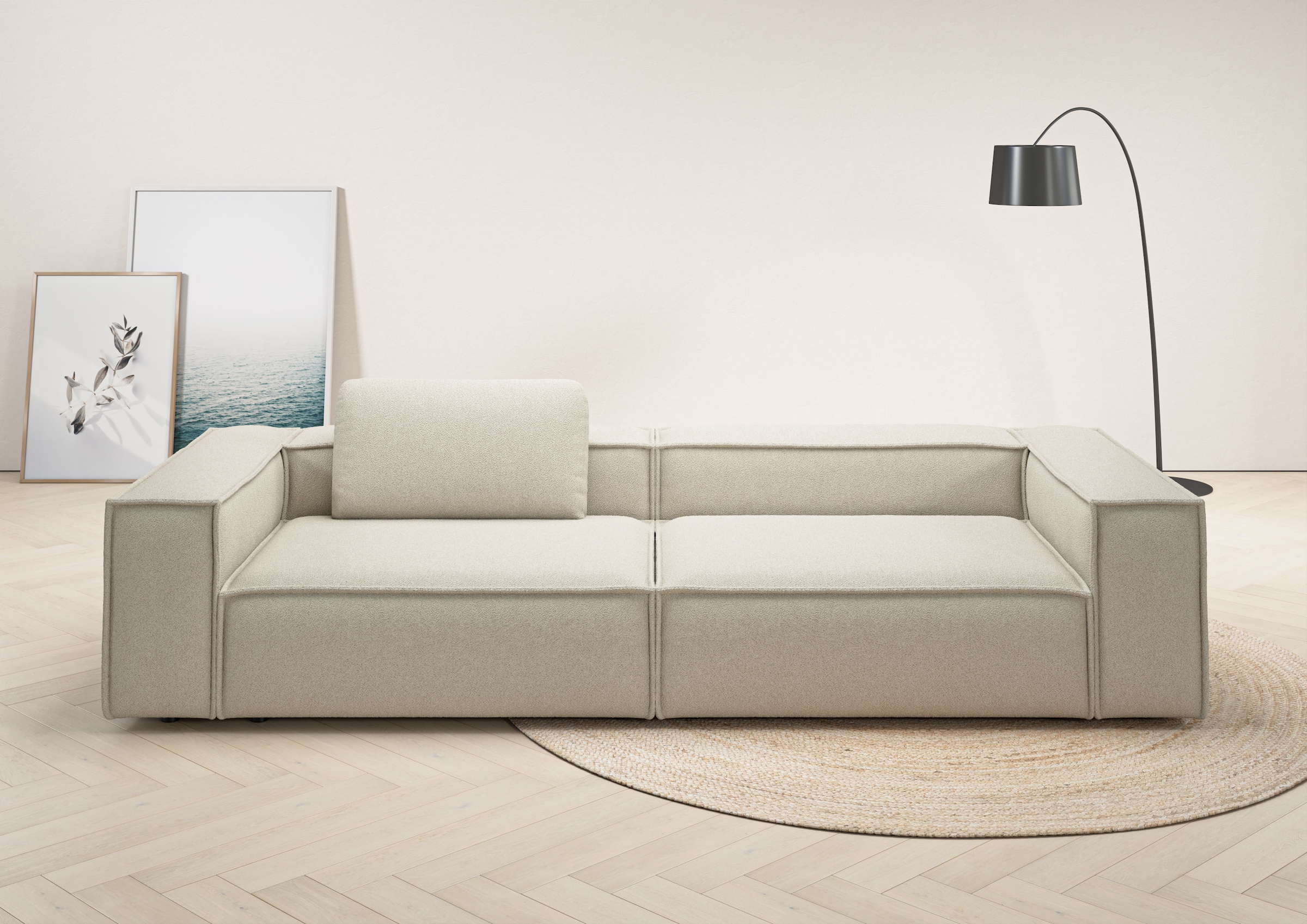 Home affaire 3-Sitzer »Watertown moderner 3-Sitzer« extra breites Sofa mit günstig online kaufen