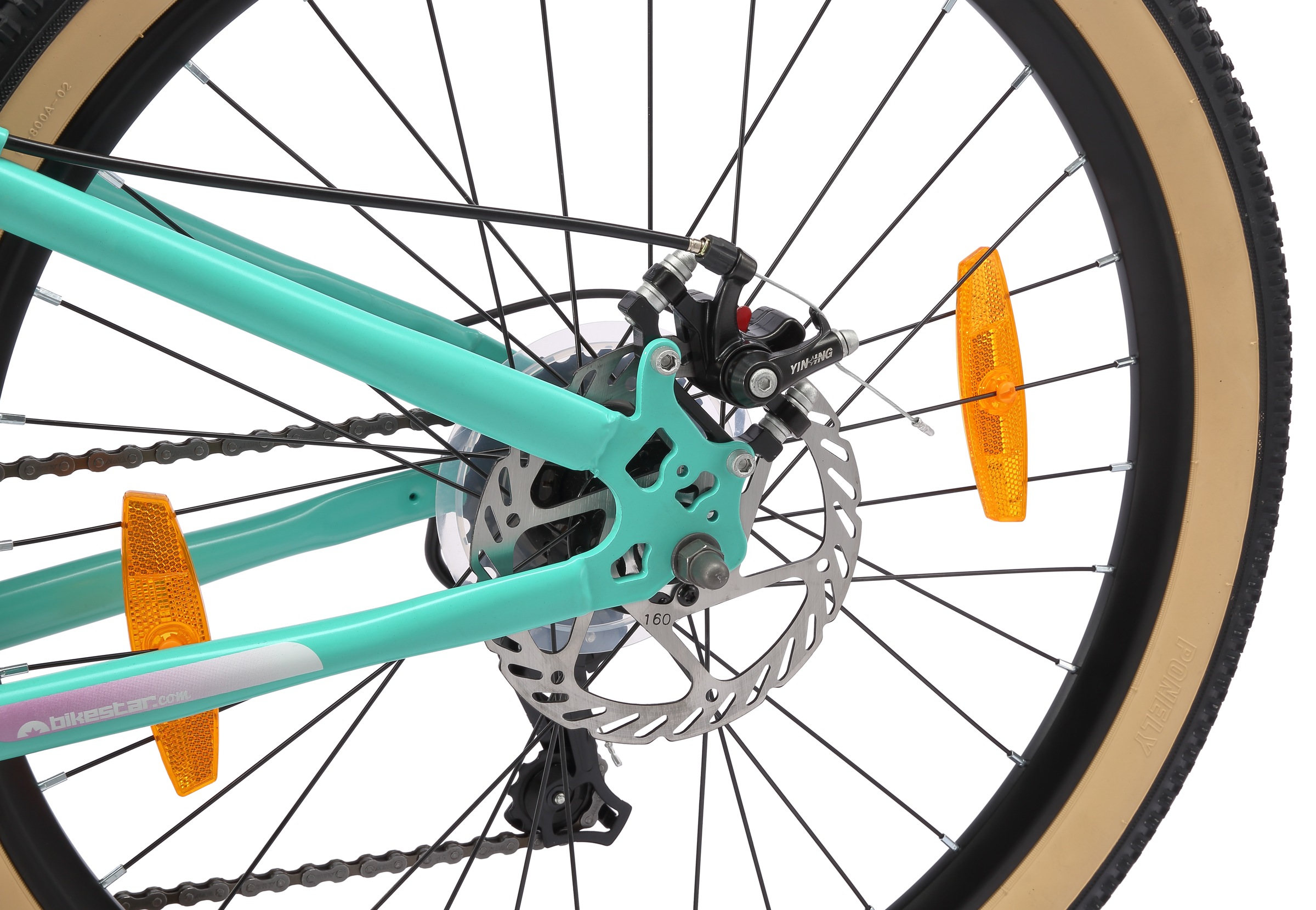 Bikestar Jugendfahrrad 21 Gang Shimano RD-TY21 Schaltwerk Kettenschaltung