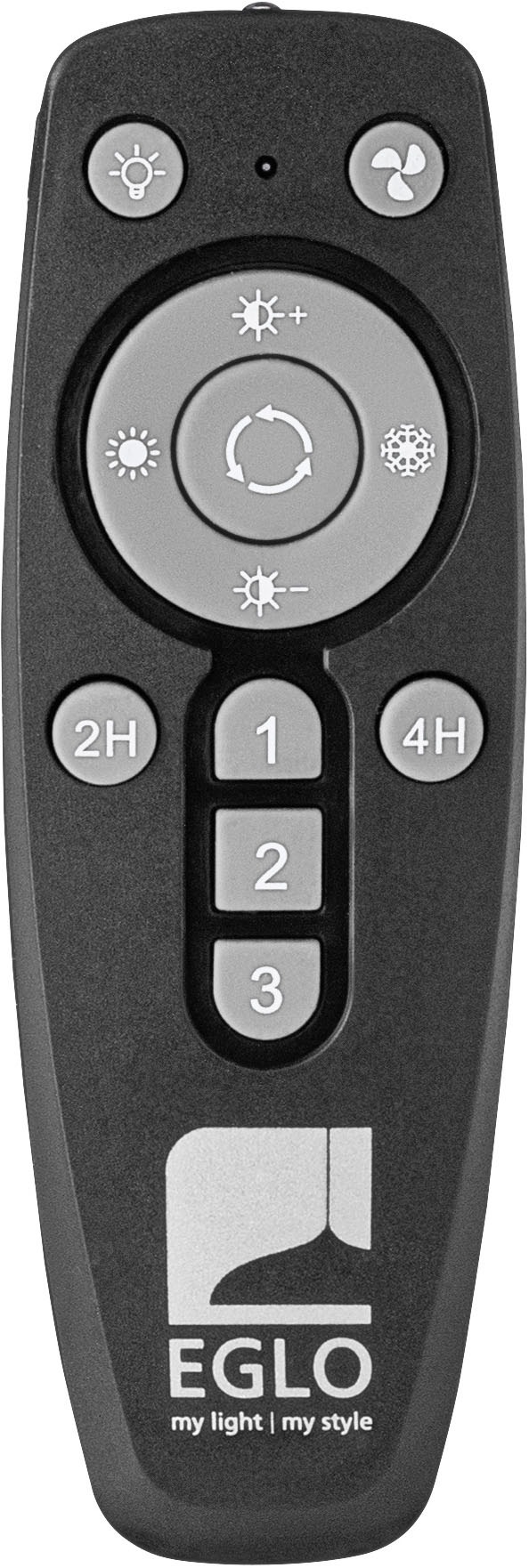 EGLO LED Deckenleuchte »KOSTRENA Leuchte und Ventilator - ABS - LED - 3X8,5W - IP20« LED-Modul 1 Stk. Kaltweiß | Neutralweiß | Warmweiß Deckenventilator, Deckenleuchte, Wohnzimmer, Schlafzimmer, H19xØ45,5cm