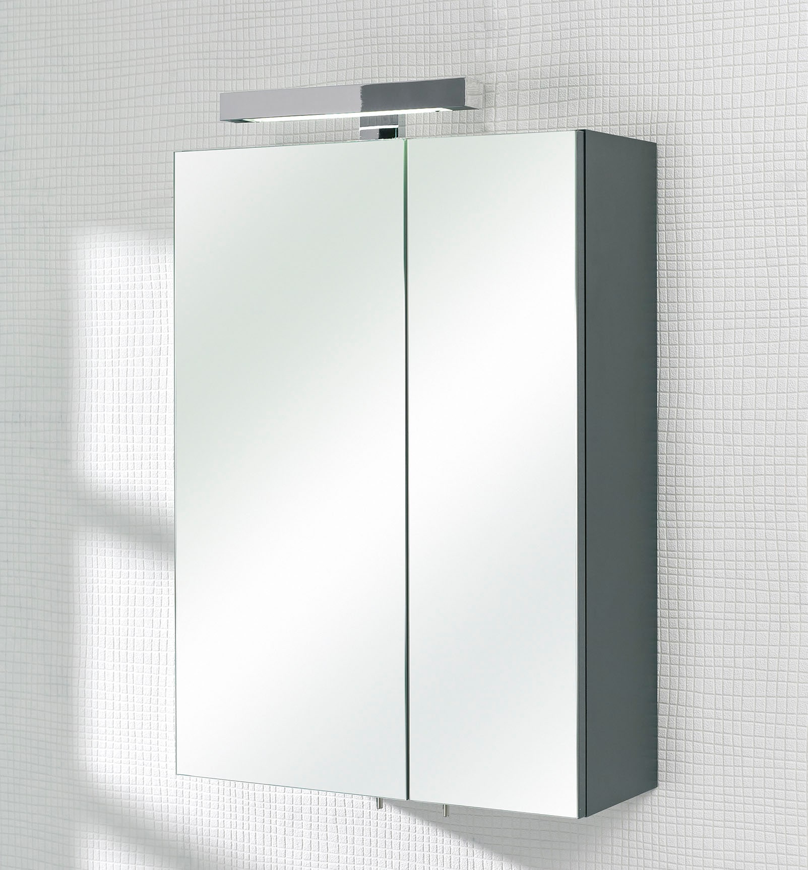 Saphir Badmöbel-Set »Quickset 311 5-teilig, Waschbeckenunterschrank und LED-Spiegelschrank« Set, 5 Stk. tlg.