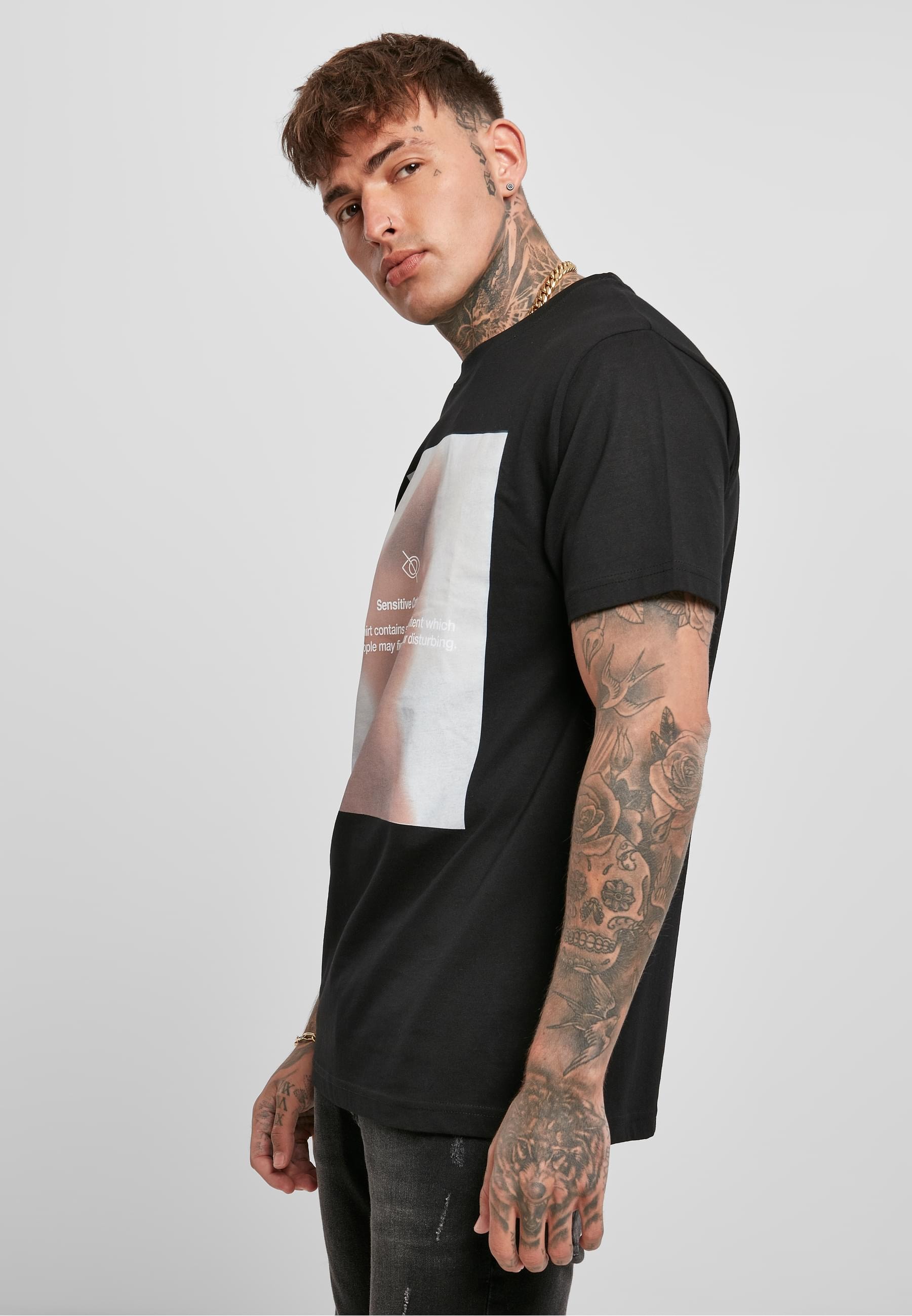 MisterTee T-Shirt »MisterTee Herren Sensitive Content Tee« 1 Stk.