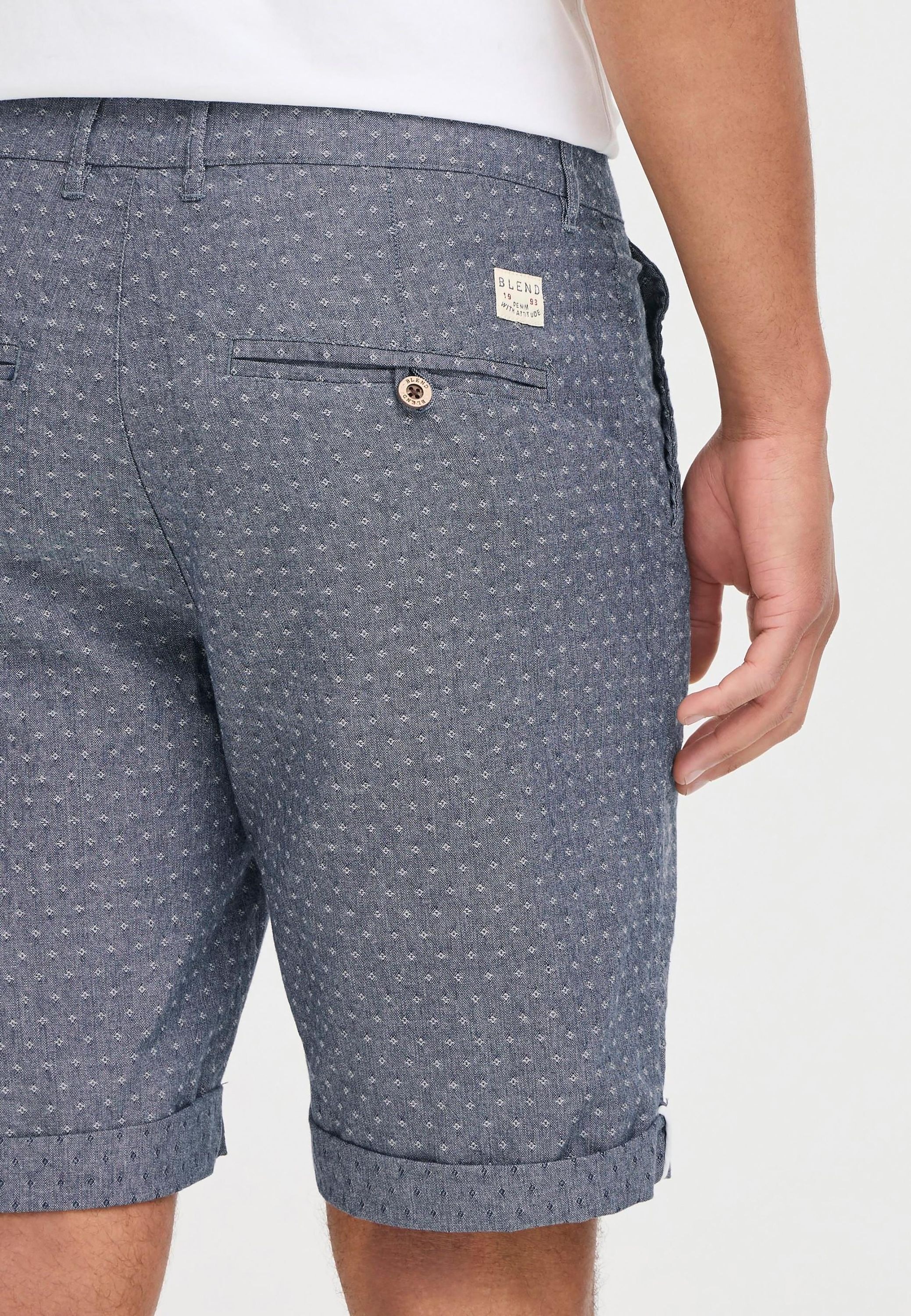 Blend Chinoshorts »BHSergio«  Gemusterte Chino Shorts