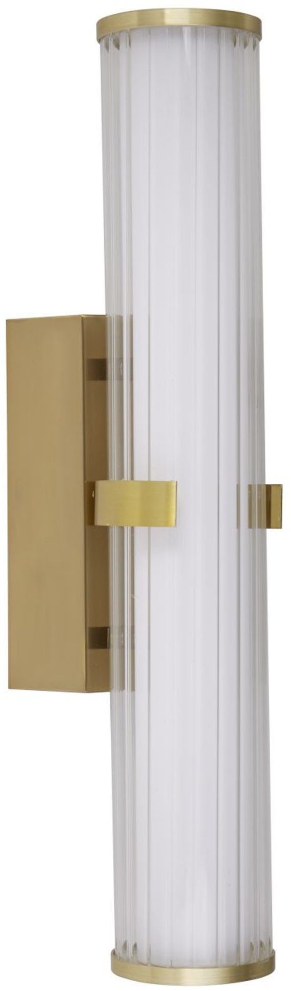 Searchlight Wandleuchte »Clamp-Wandleuchte - Goldenes Metall« LED-Modul 1 Stk.